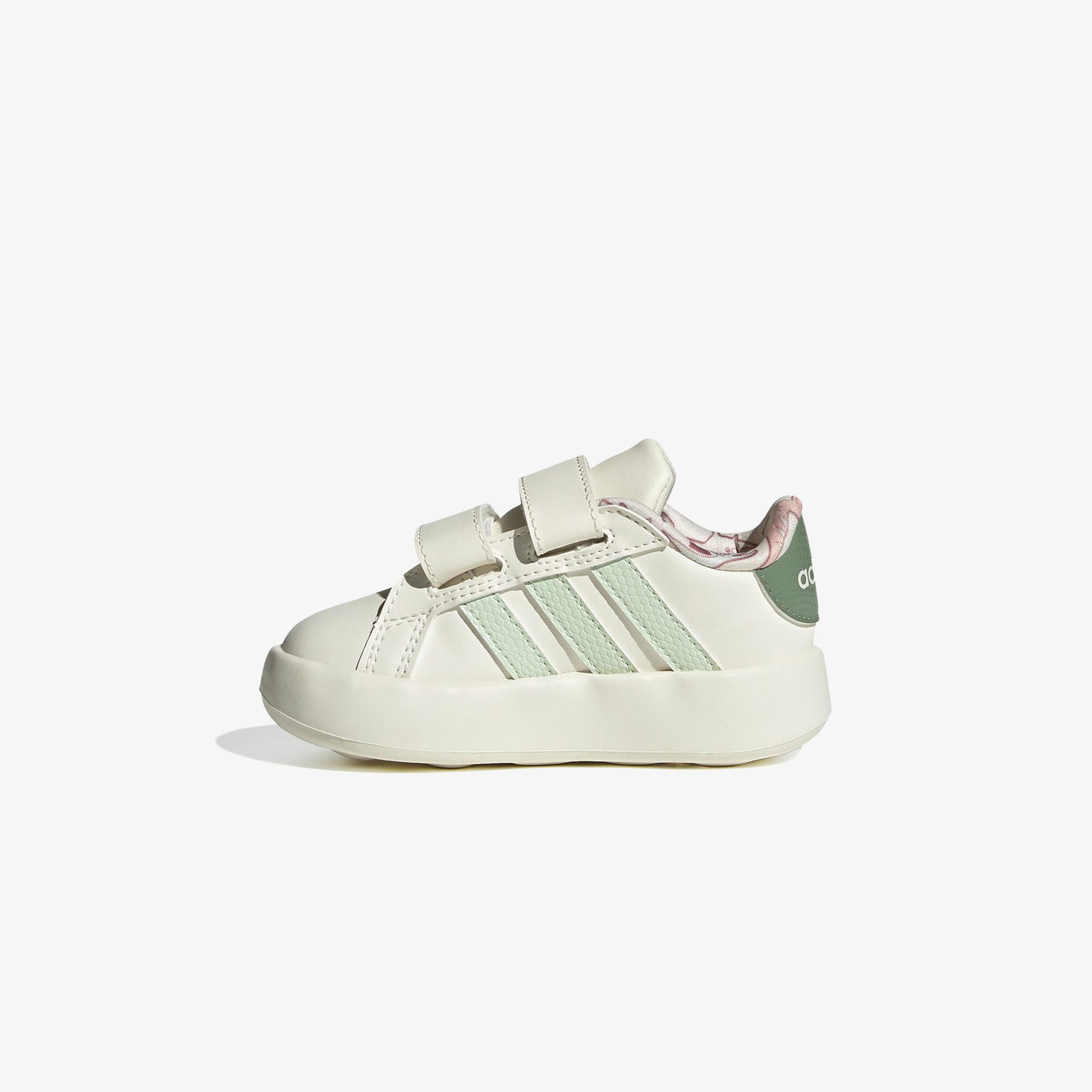 adidas Grand Court Dıno Cf I Bebek Beyaz Spor Ayakkabı