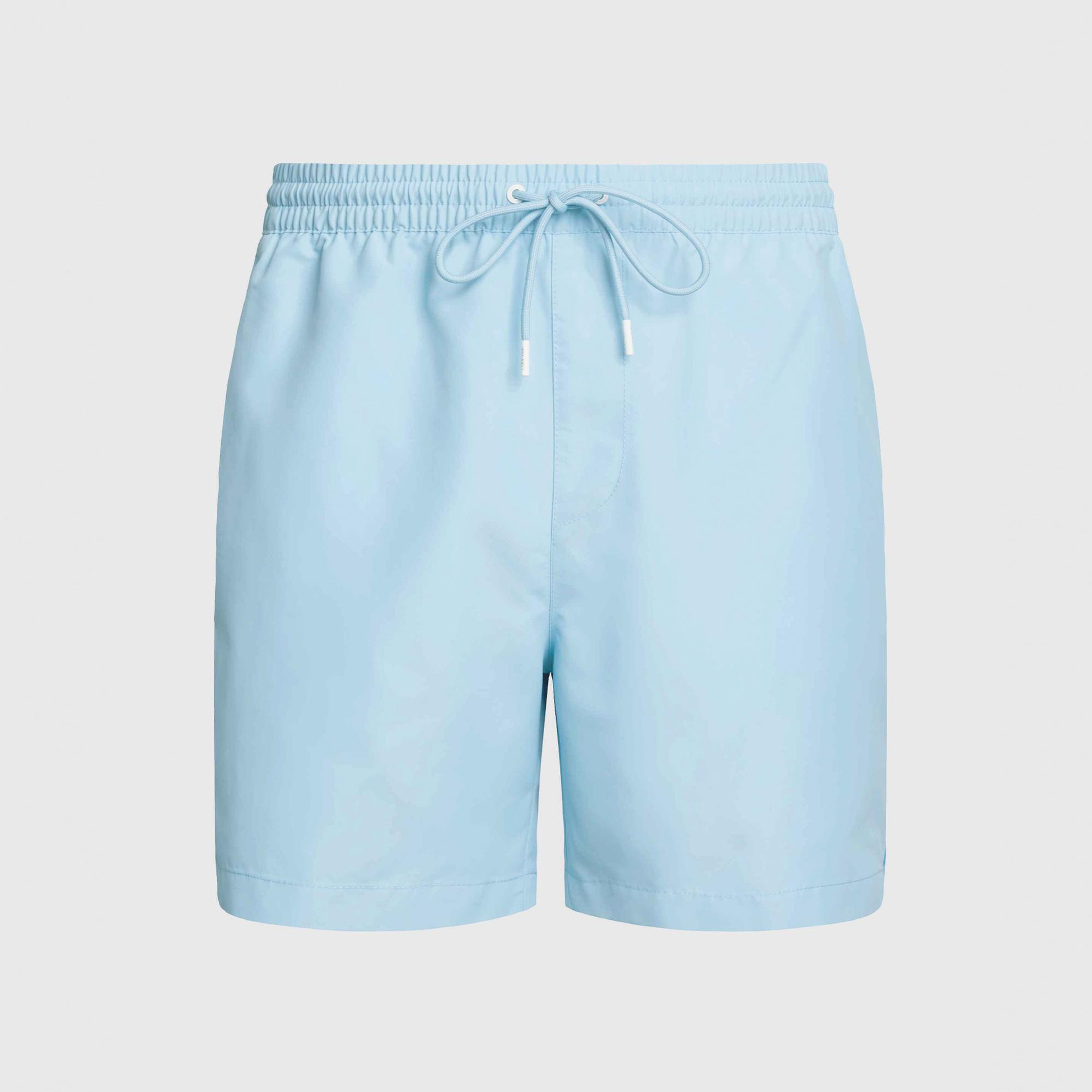 Calvin Klein Core Logo Tape Erkek Mavi Mayo