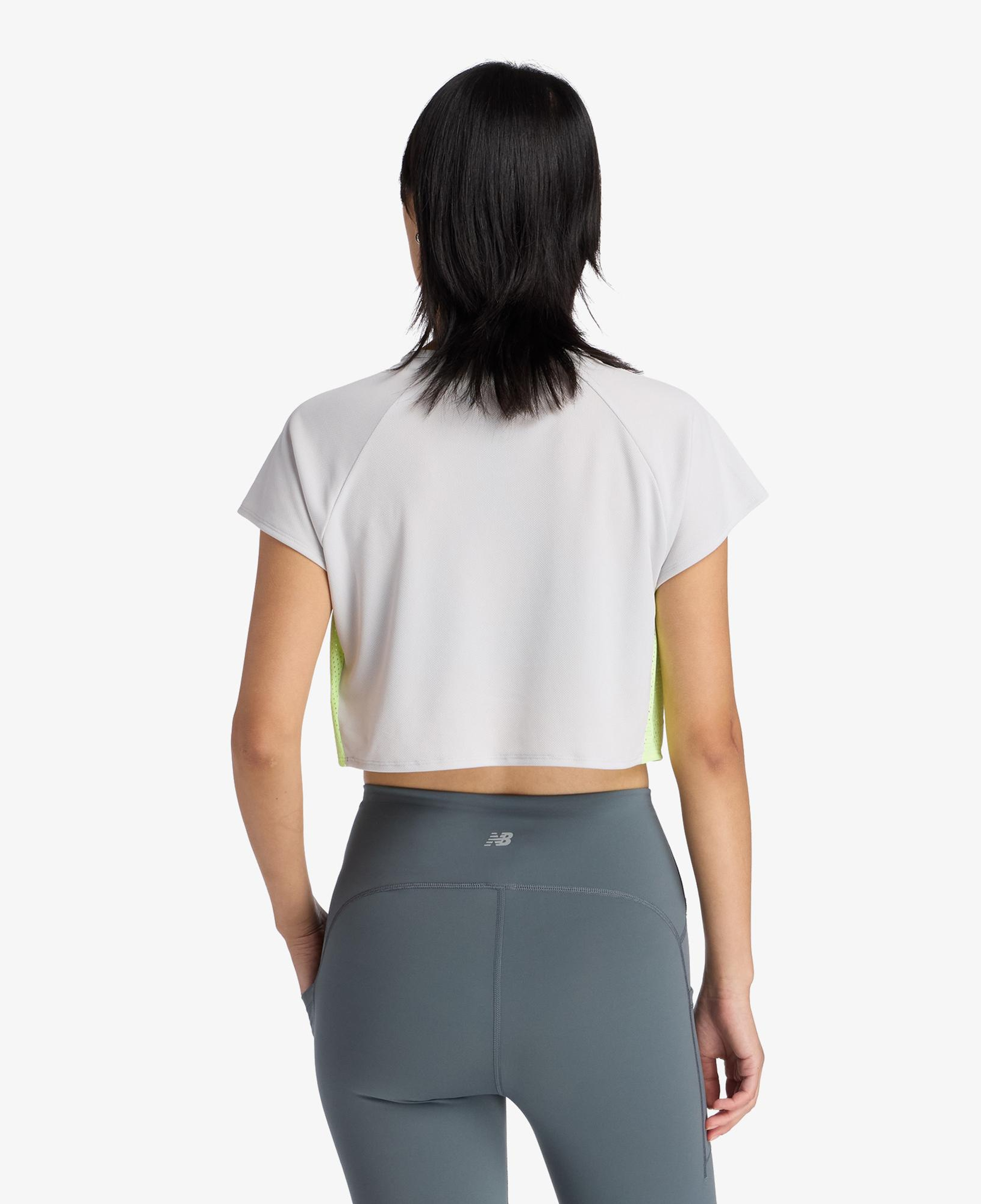 New Balance Fast Days  Kadın Gri T-Shirt