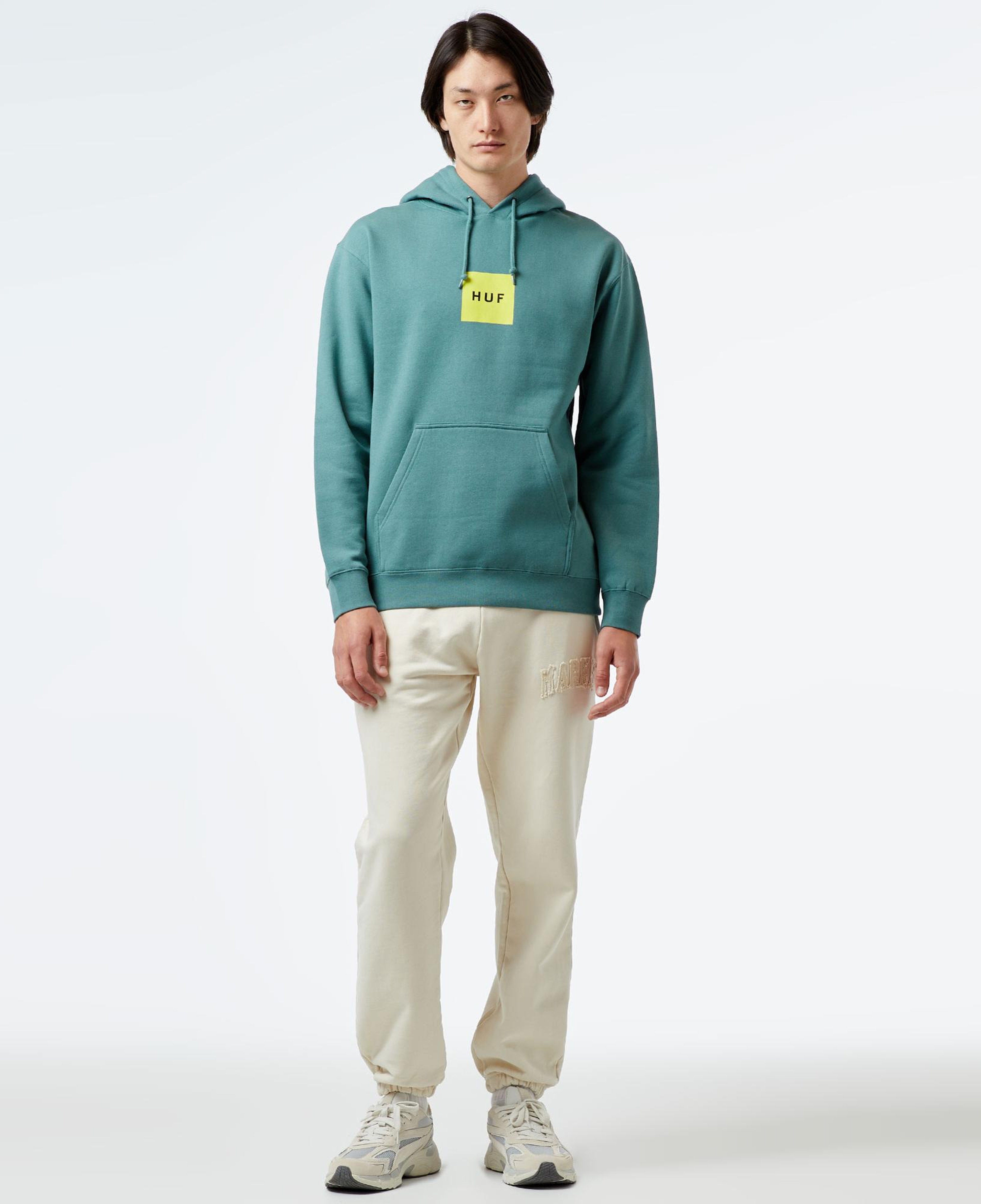 HUF Set Box P/O Erkek Yeşil Hoodie