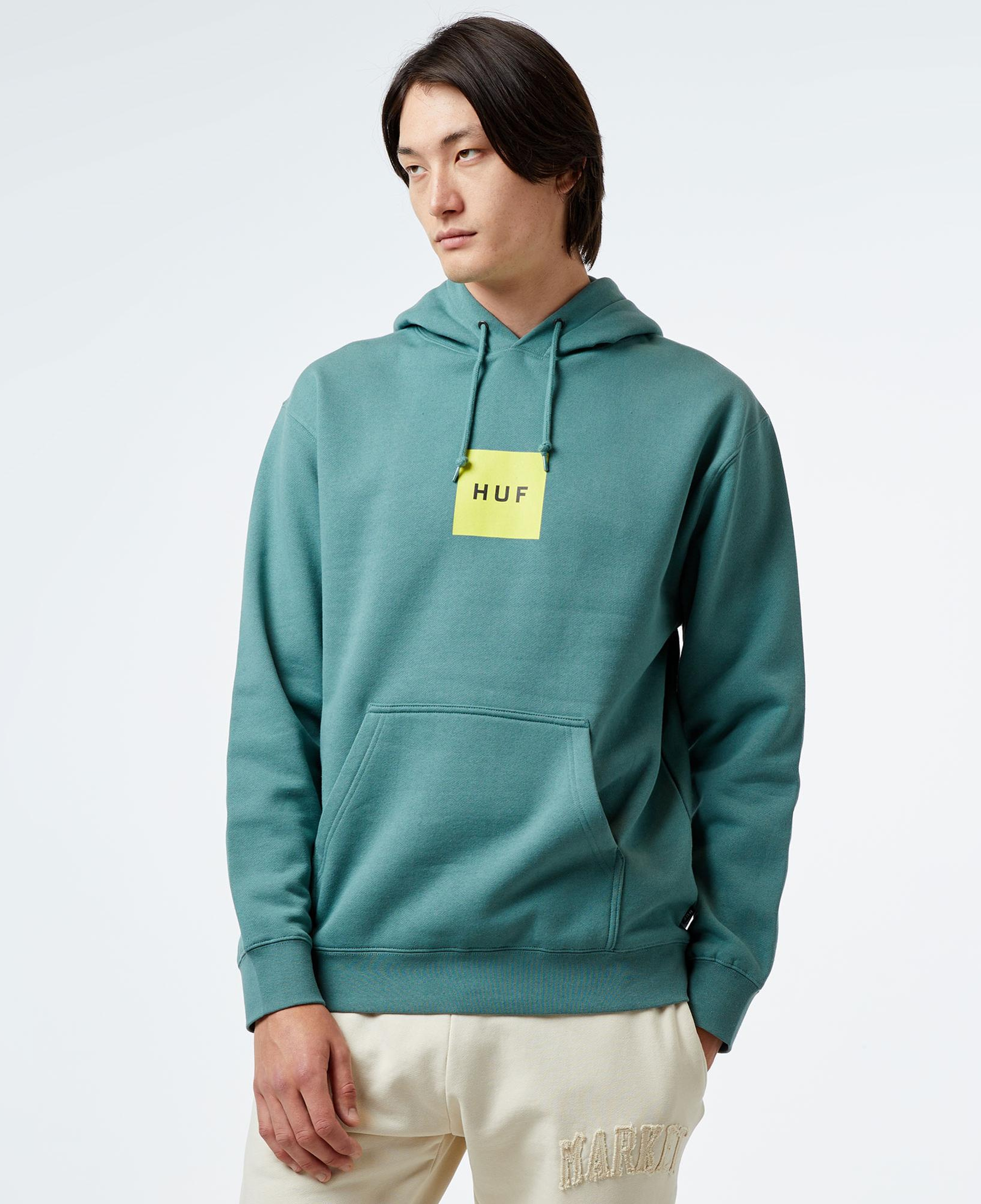 HUF Set Box P/O Erkek Yeşil Hoodie