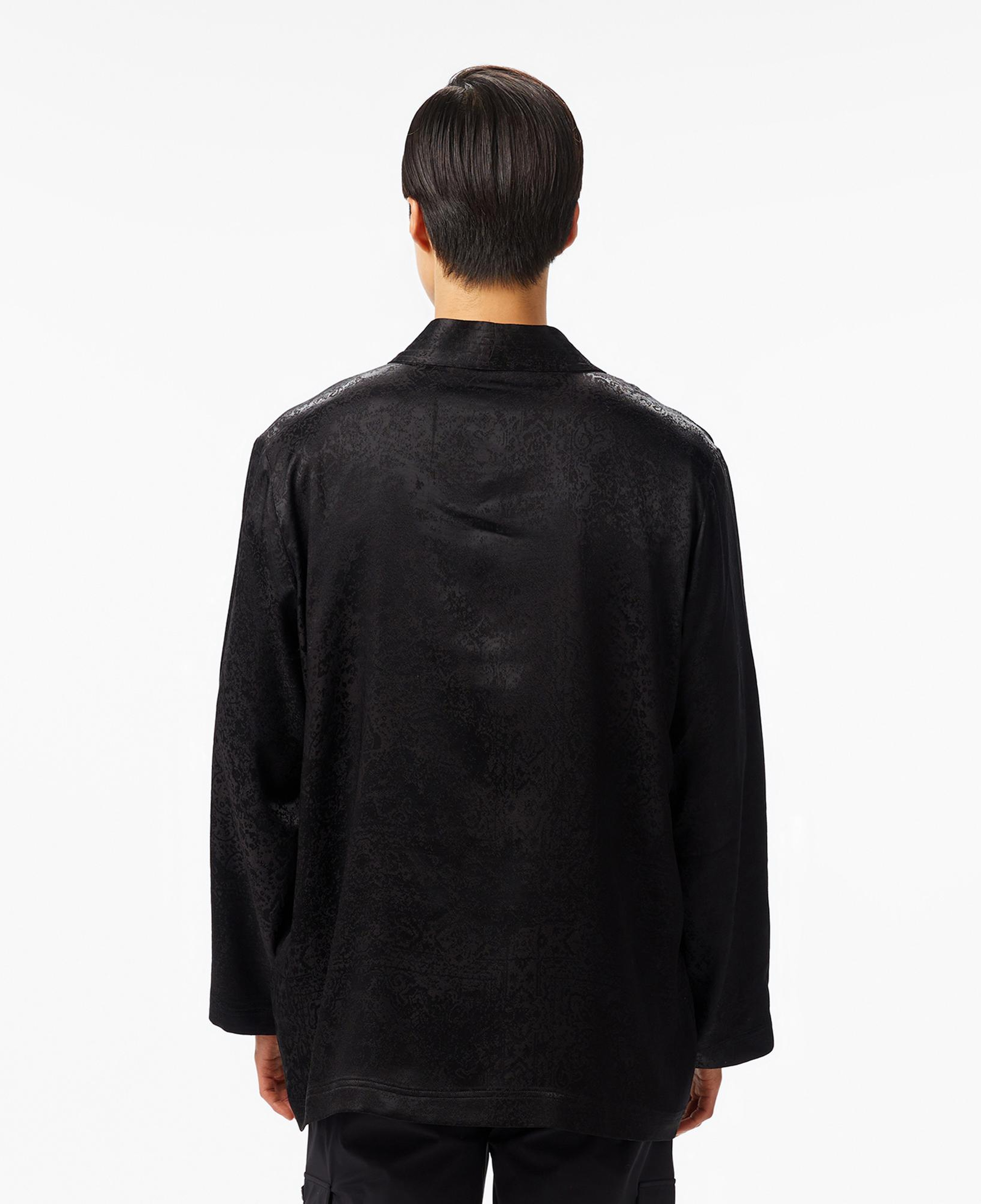 Les Benjamins Classic 401 Erkek Siyah Kimono Ceket