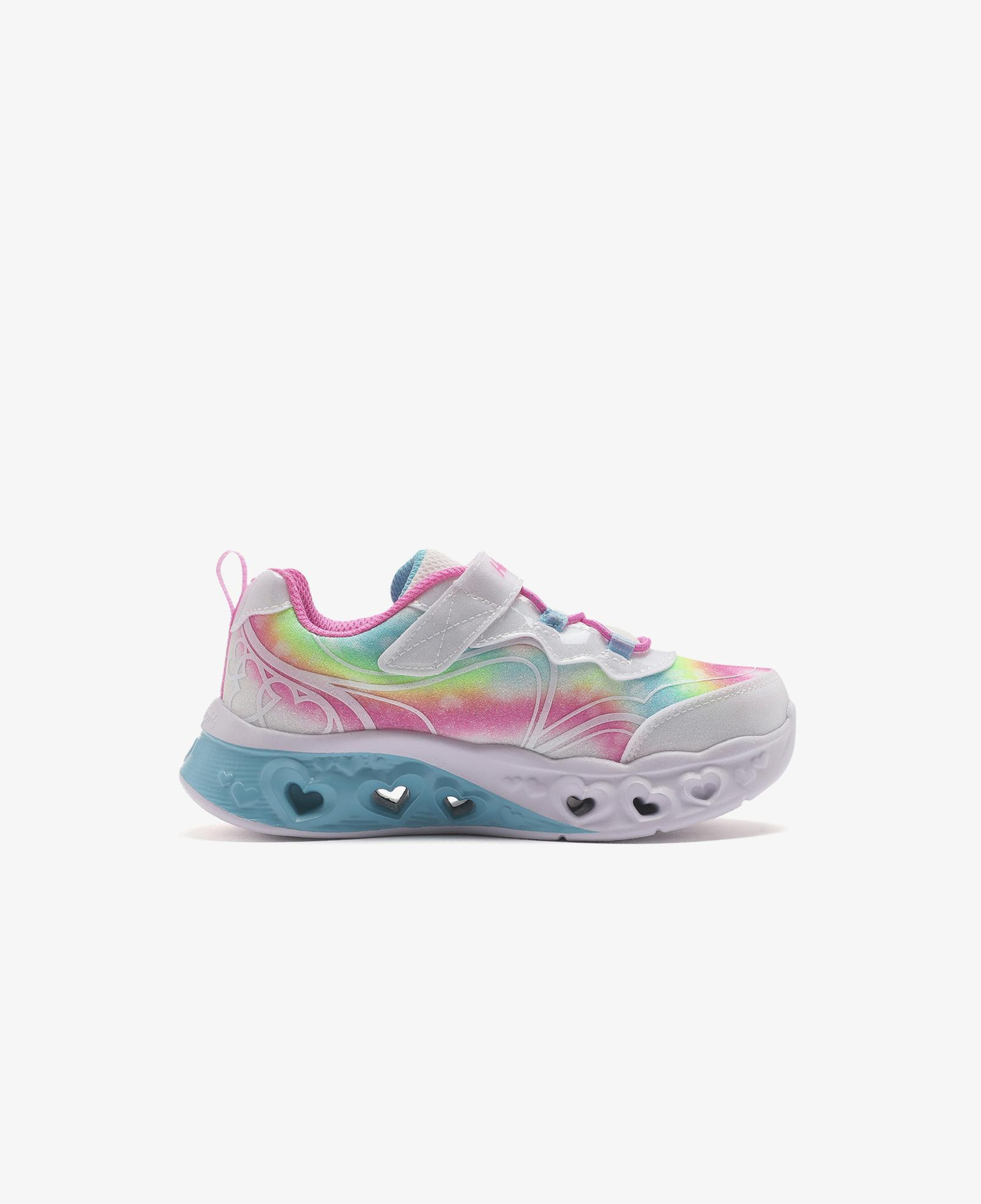 Skechers Flutter Heart Lights Groovy Swirl Bebek Mor Işıklı Spor Ayakkabı