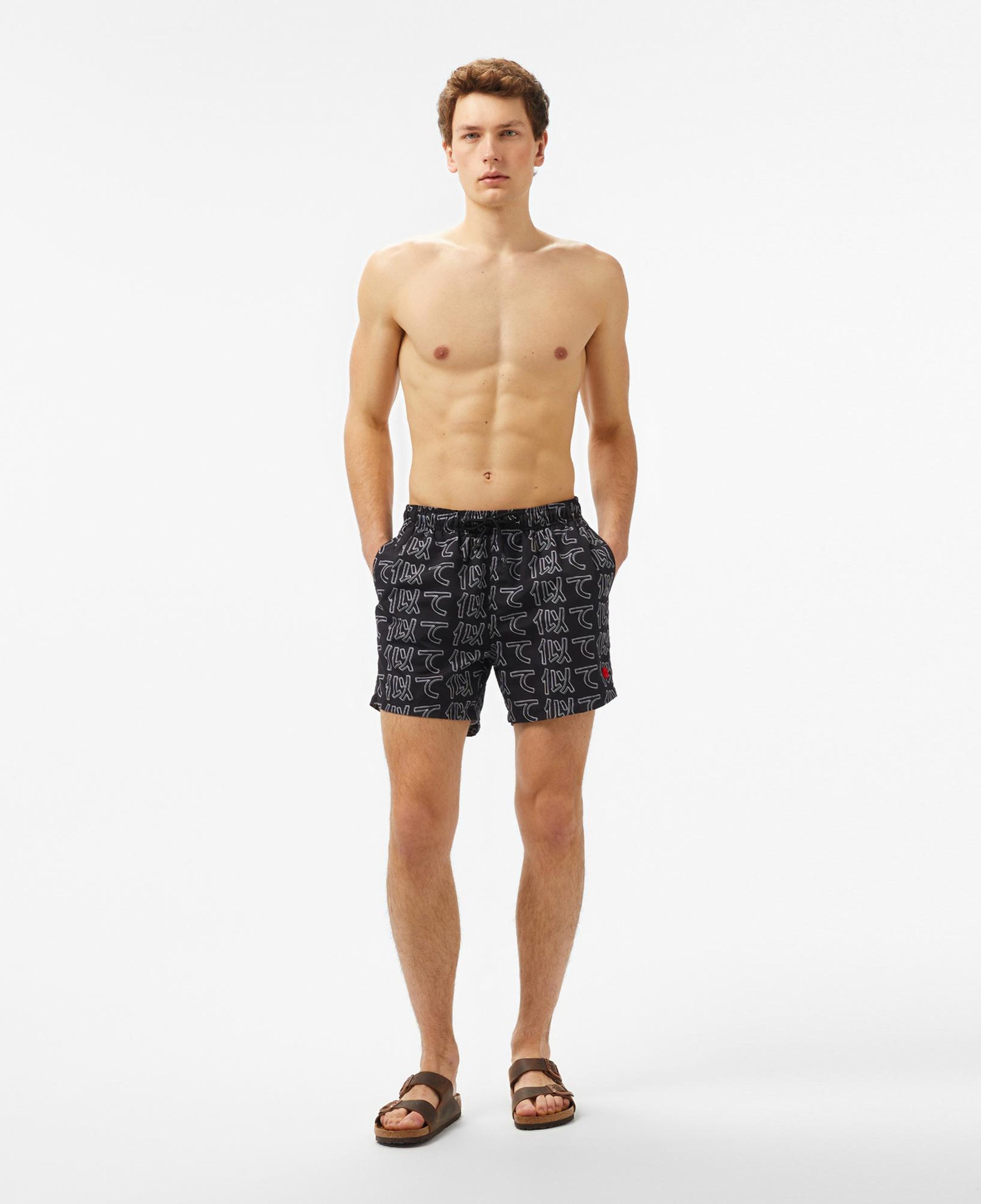 UNITED4 Erkek Siyah Mayo Şort