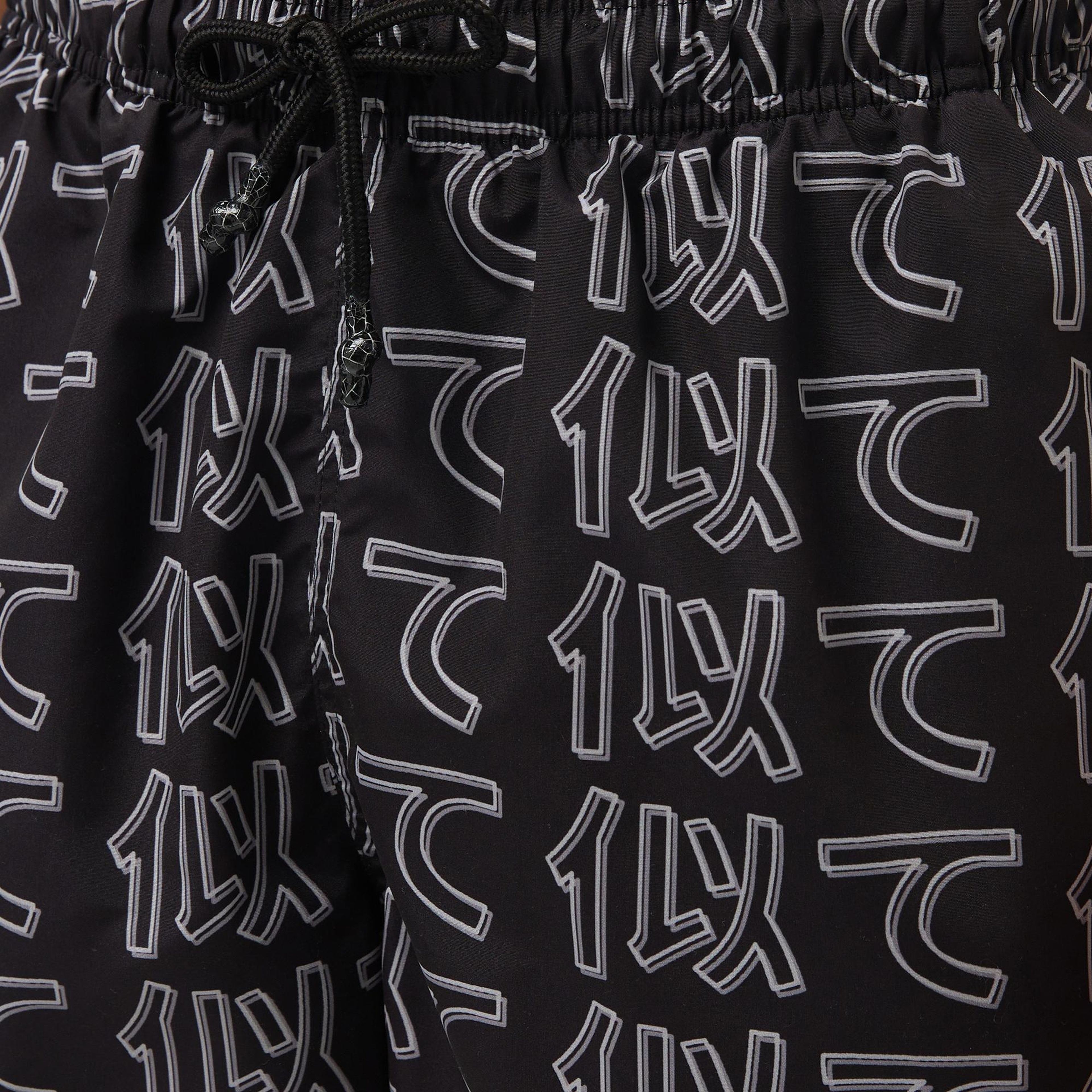 UNITED4 Erkek Siyah Mayo Şort