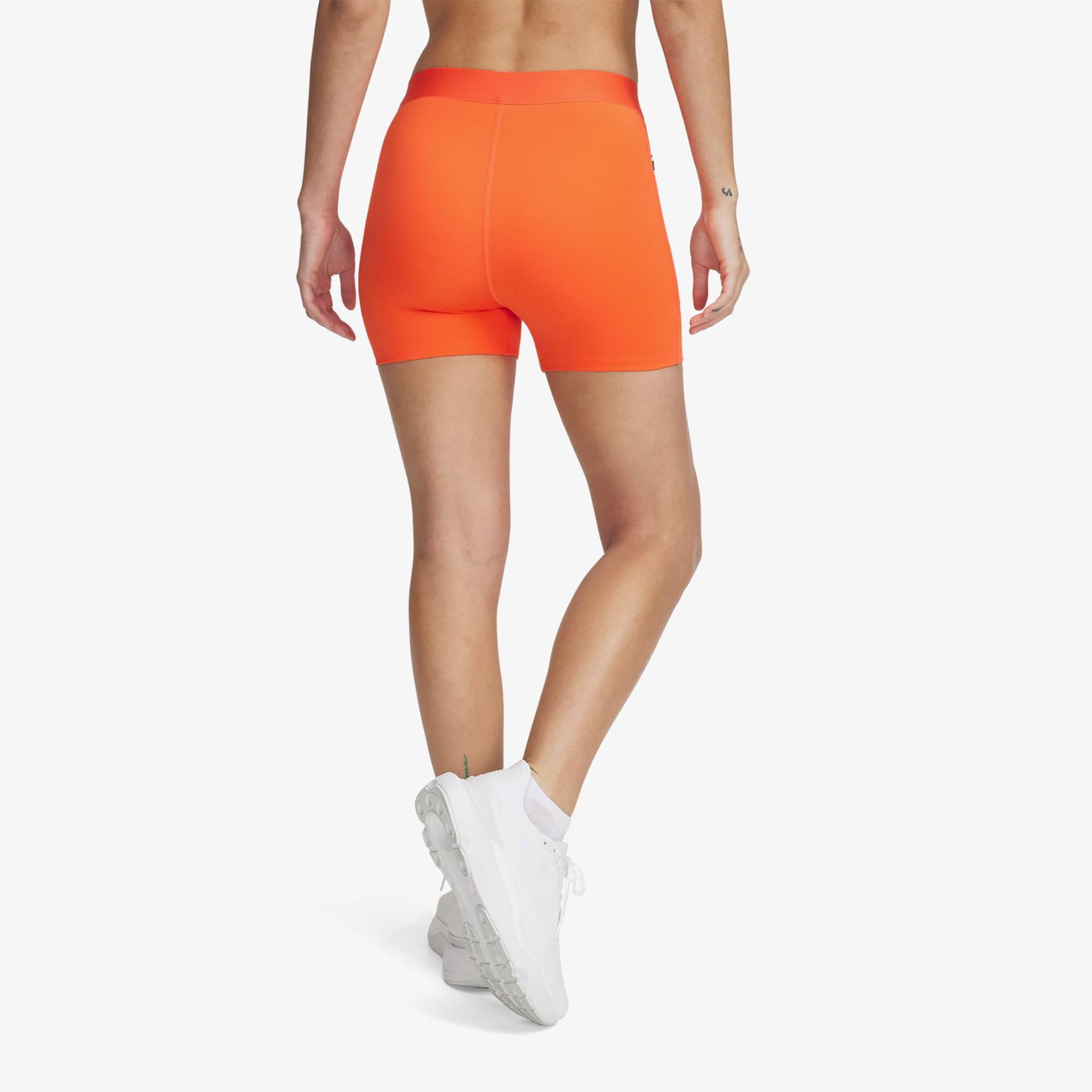 Under Armour Run 96 Kadın Turuncu Kısa Tayt