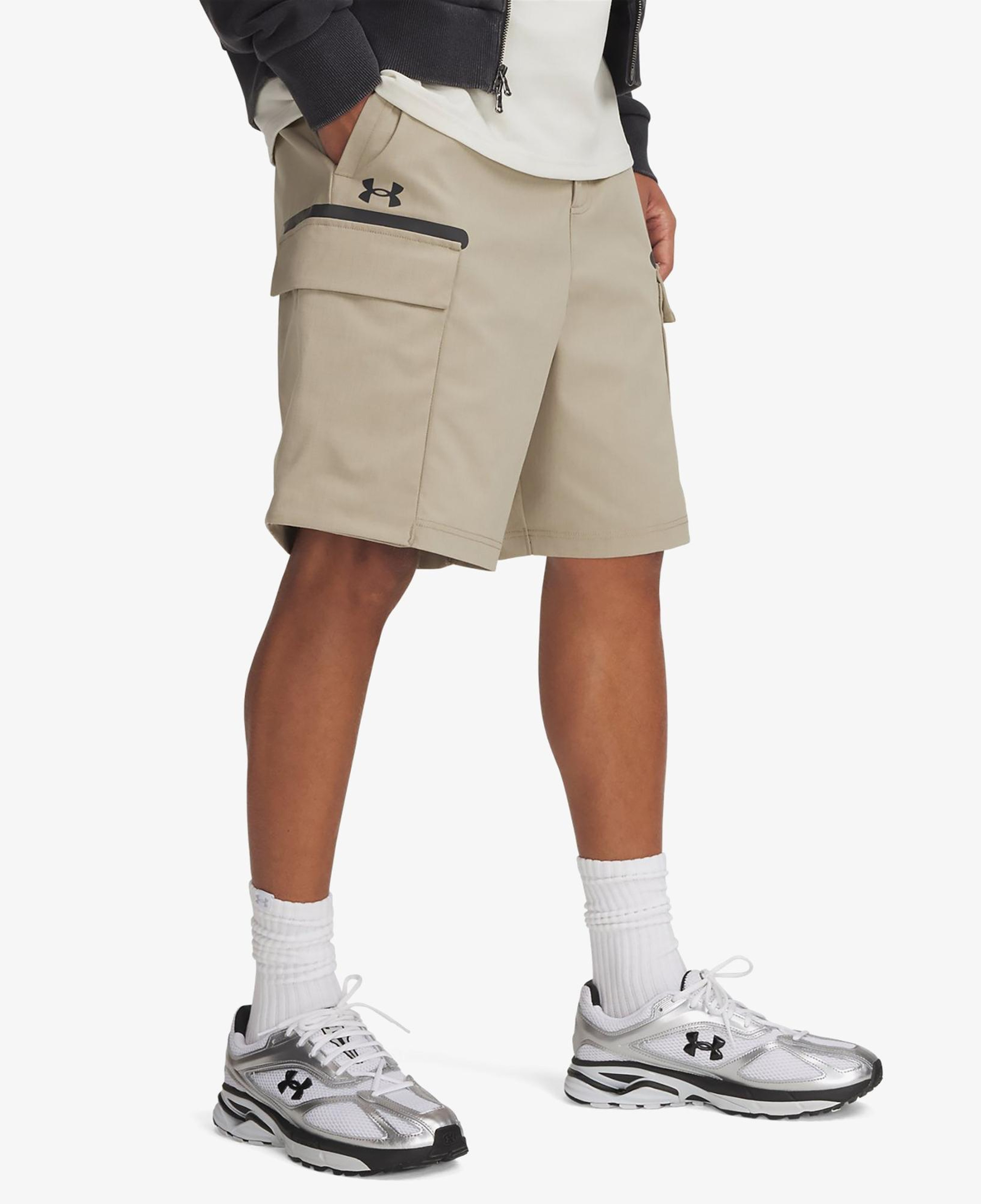 Under Armour Unstoppable Utility Erkek Bej Şort