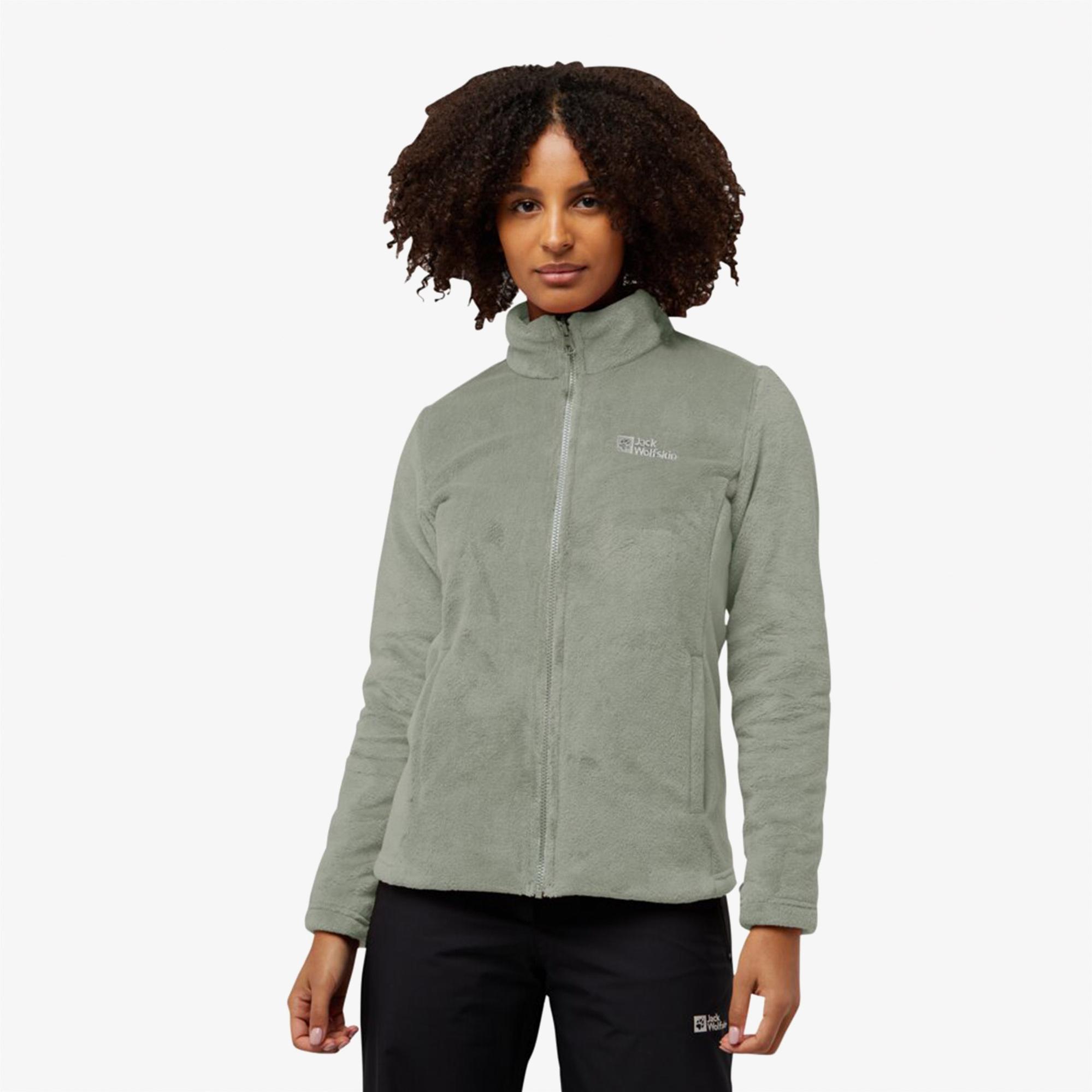 Jack Wolfskin Rotwand 3in1 Kadın Yeşil Ceket