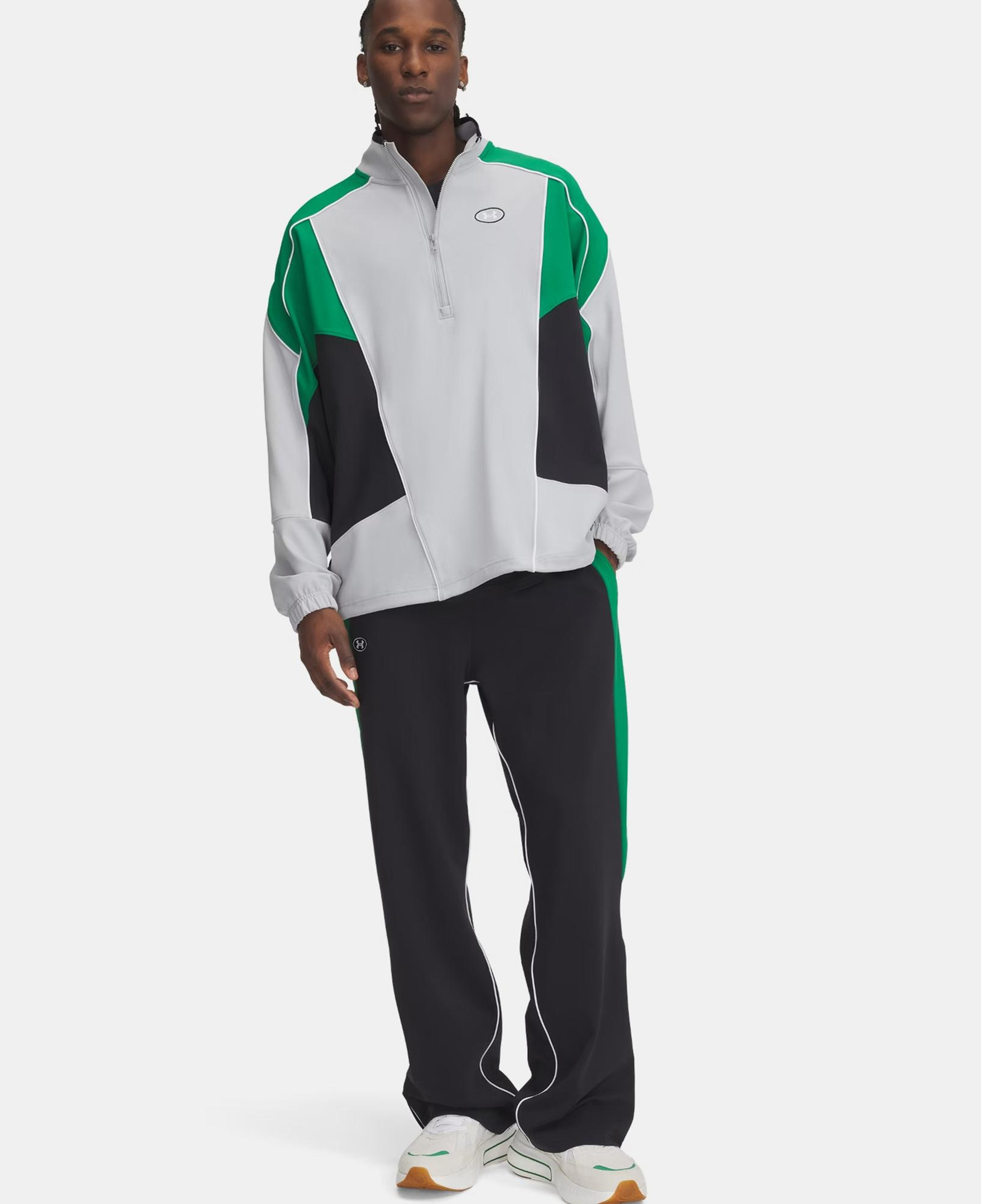 Under Armour Best Tricote Side Stripe Erkek Siyah Eşofman Altı