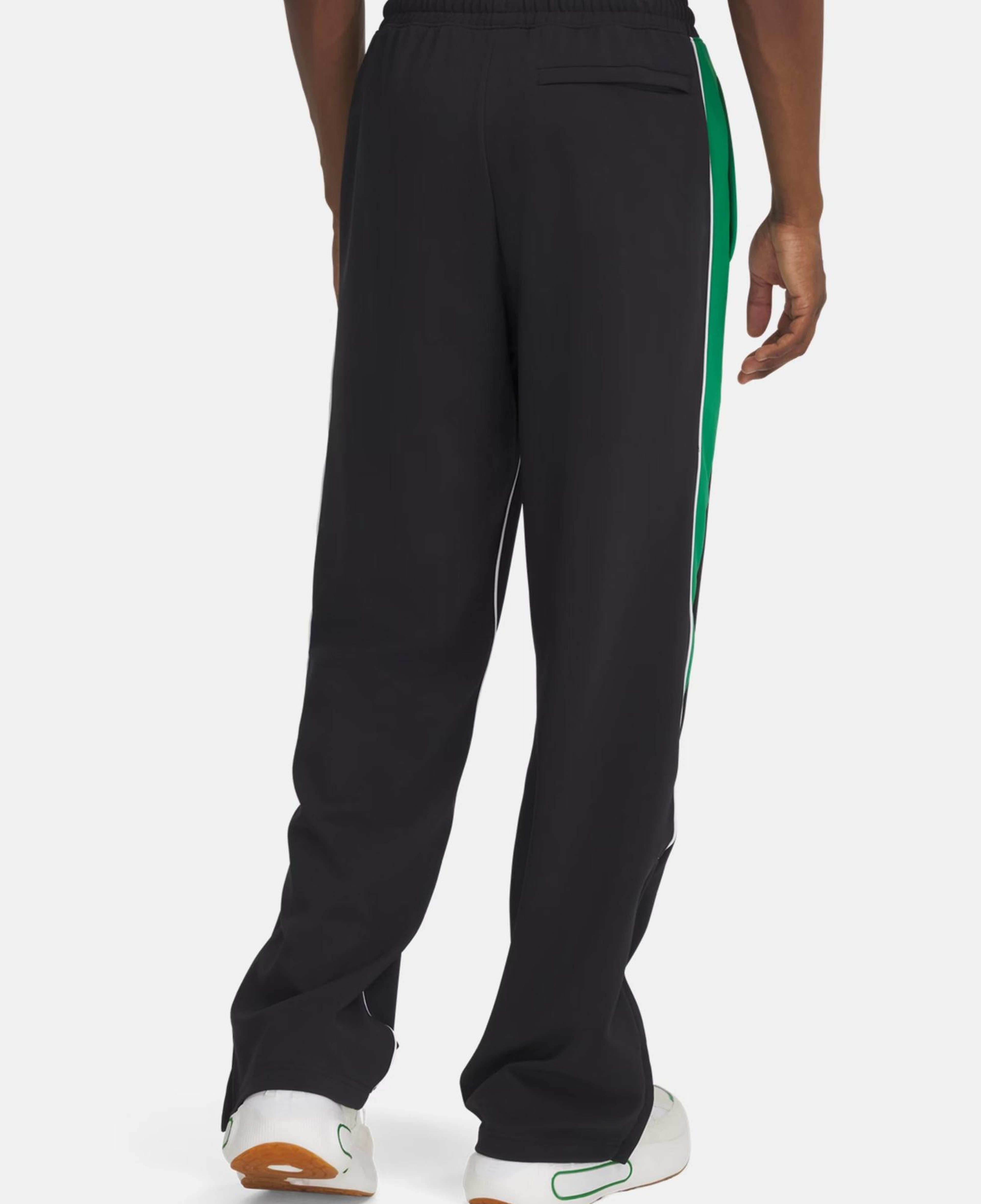 Under Armour Best Tricote Side Stripe Erkek Siyah Eşofman Altı