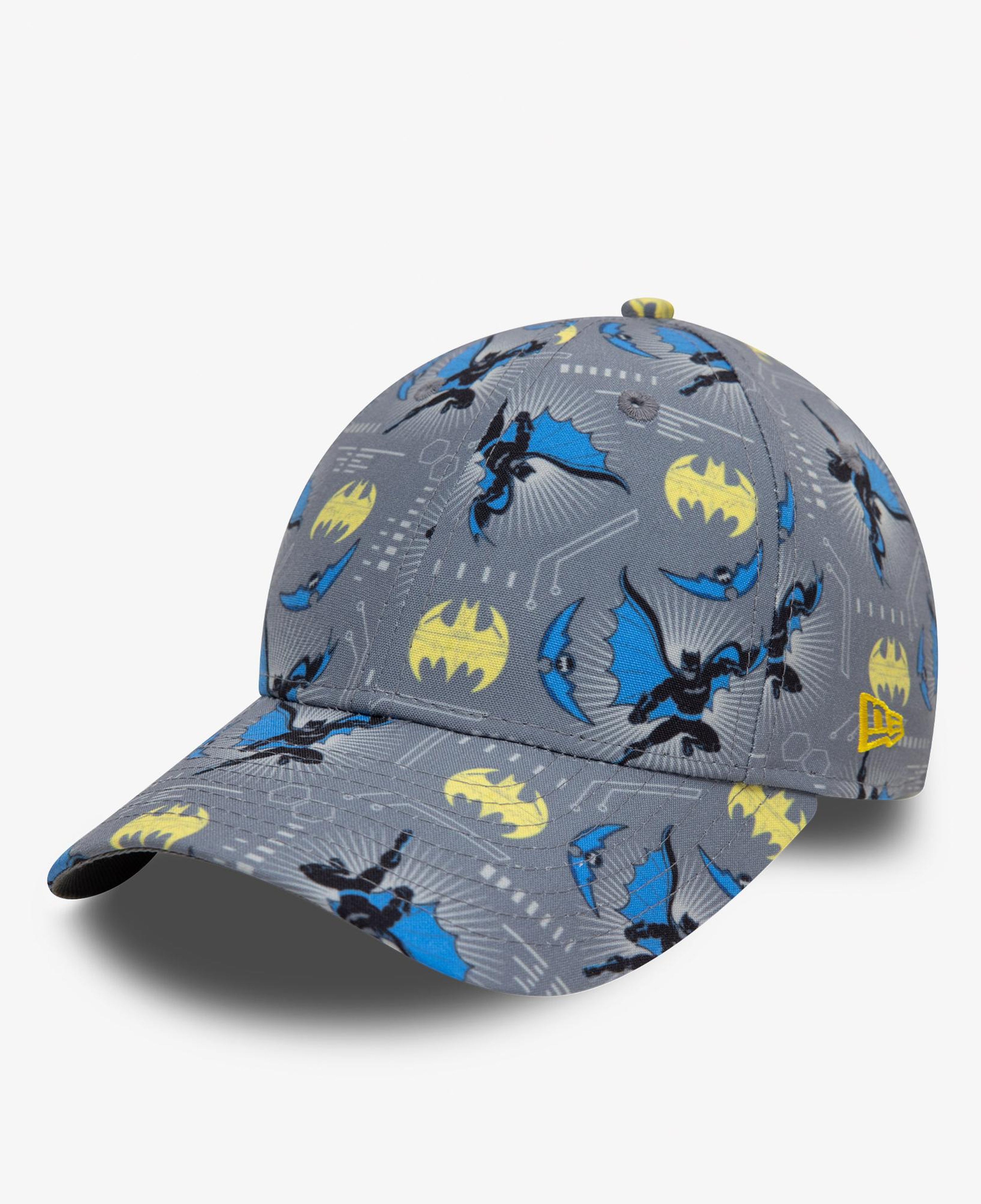New Era DC Batman All Over Print 9Forty Çocuk Gri Şapka