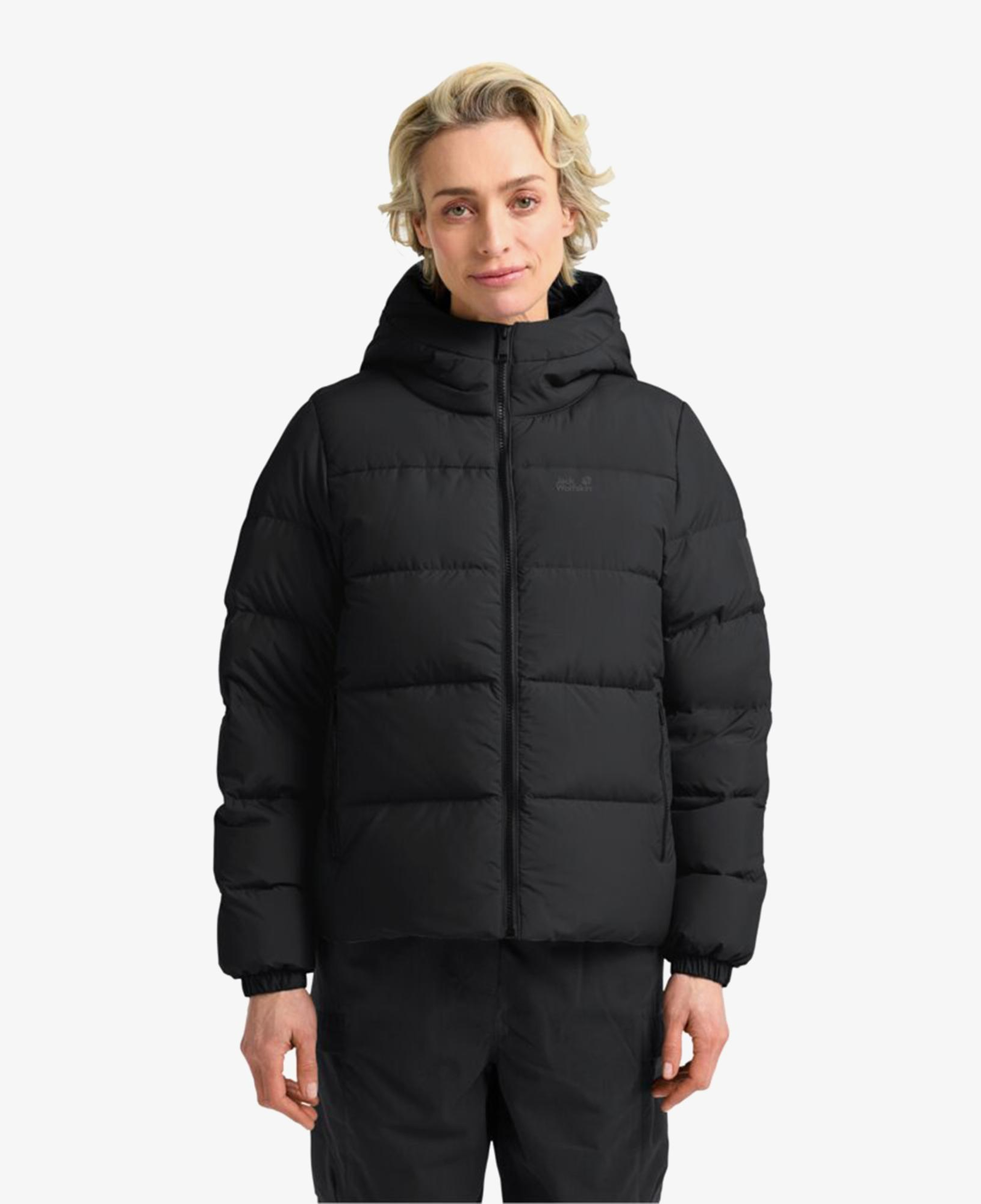 Jack Wolfskin Frozen Palace Kadın Siyah Ceket