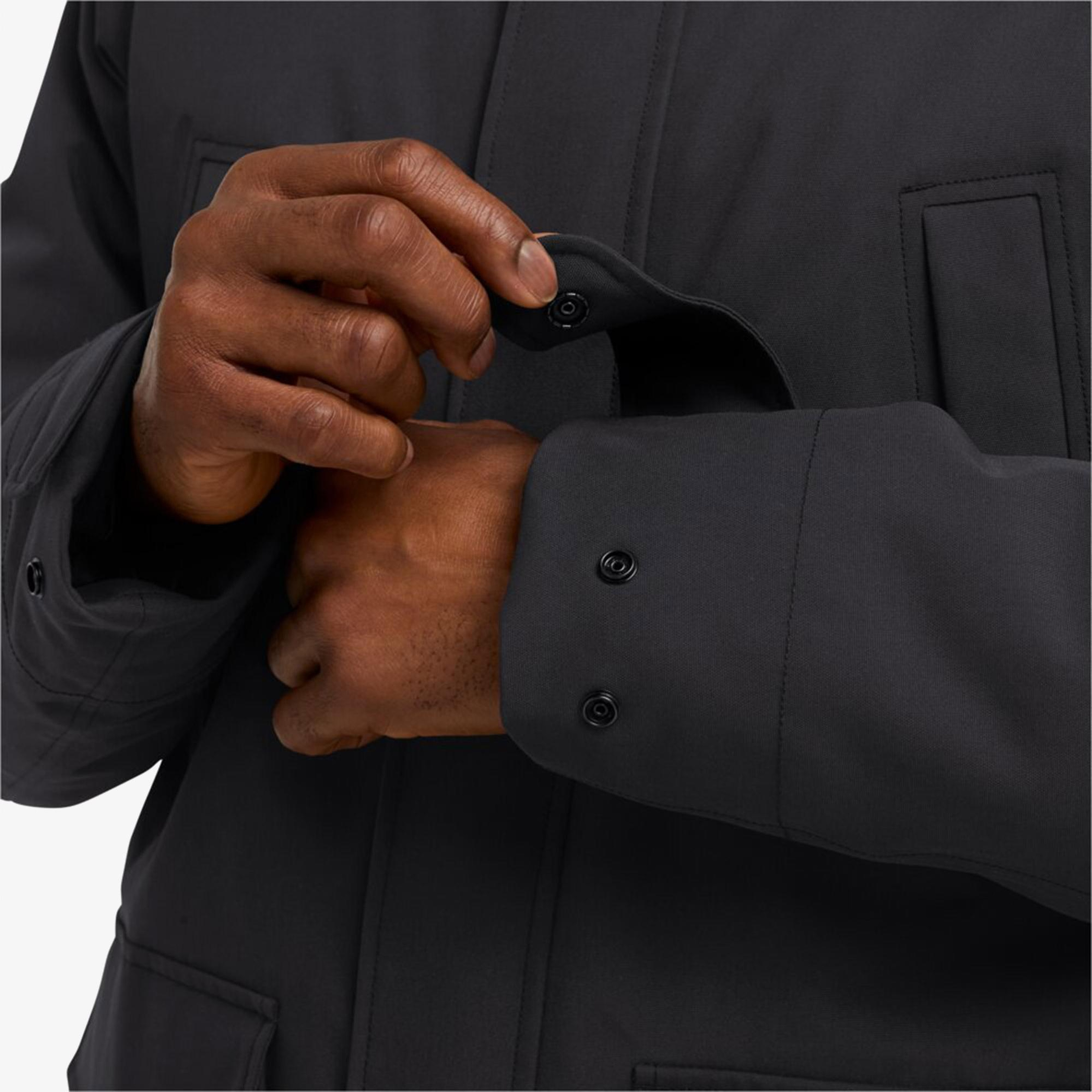 Jack Wolfskin Canyon Shield Erkek Siyah Ceket