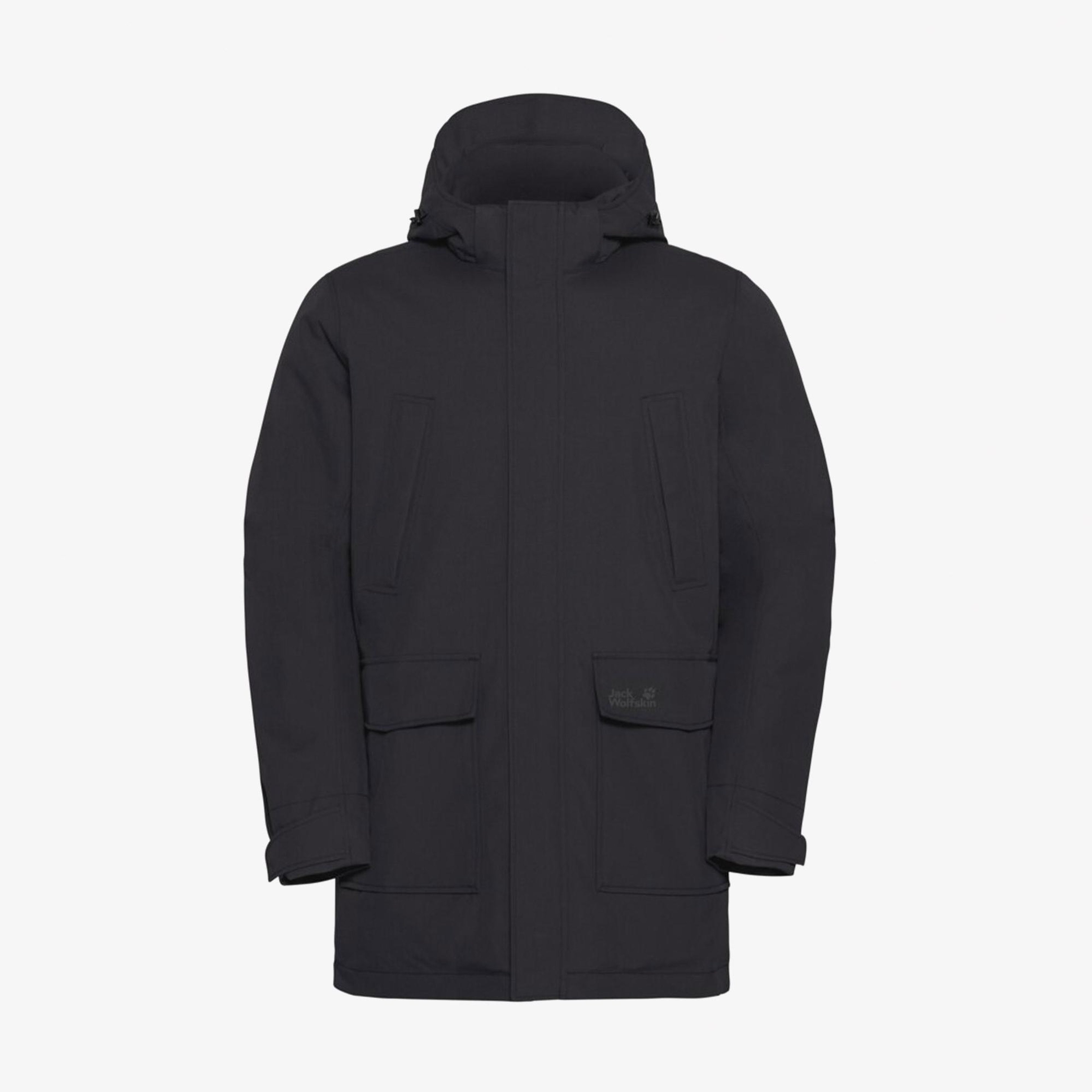 Jack Wolfskin Canyon Shield Erkek Siyah Ceket