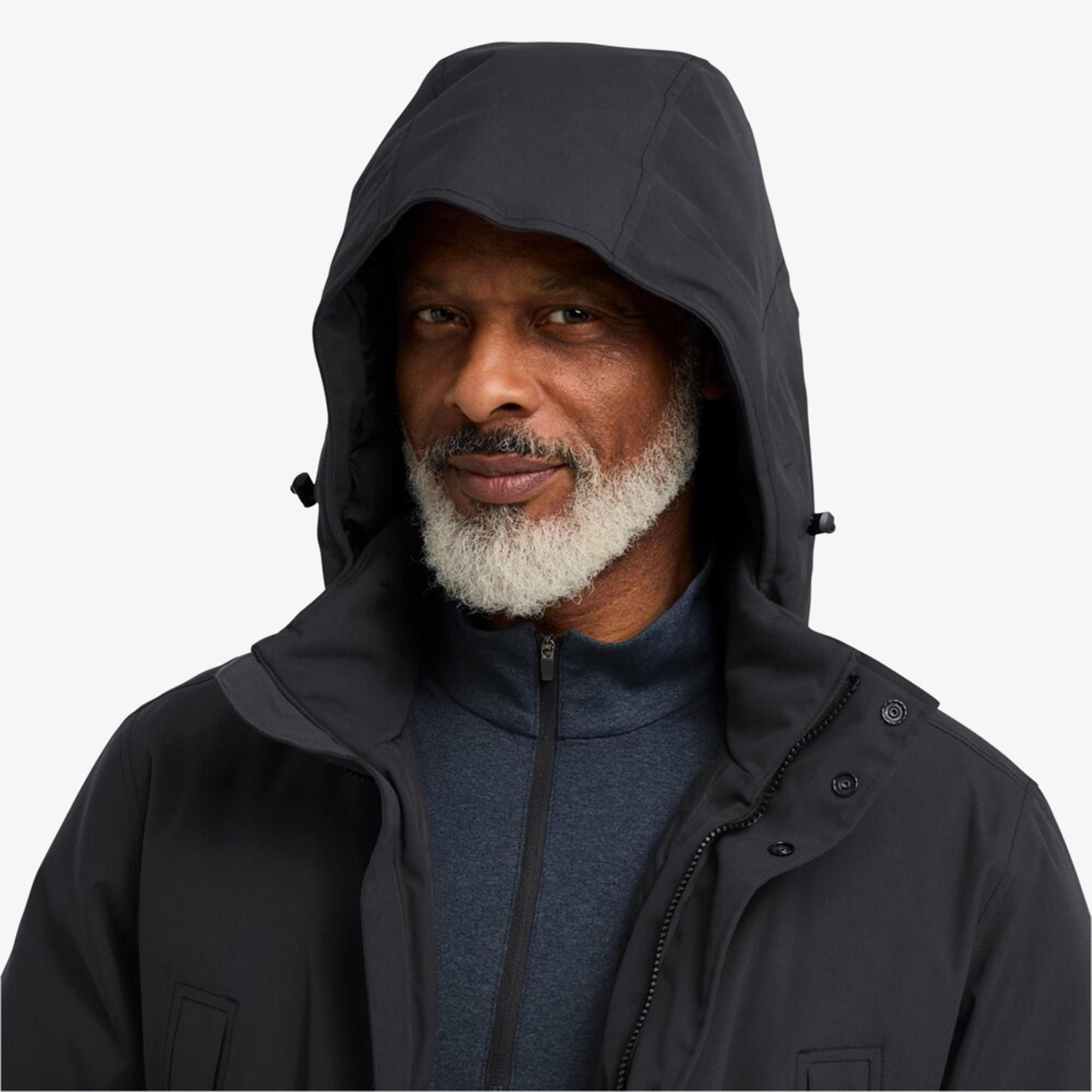 Jack Wolfskin Canyon Shield Erkek Siyah Ceket