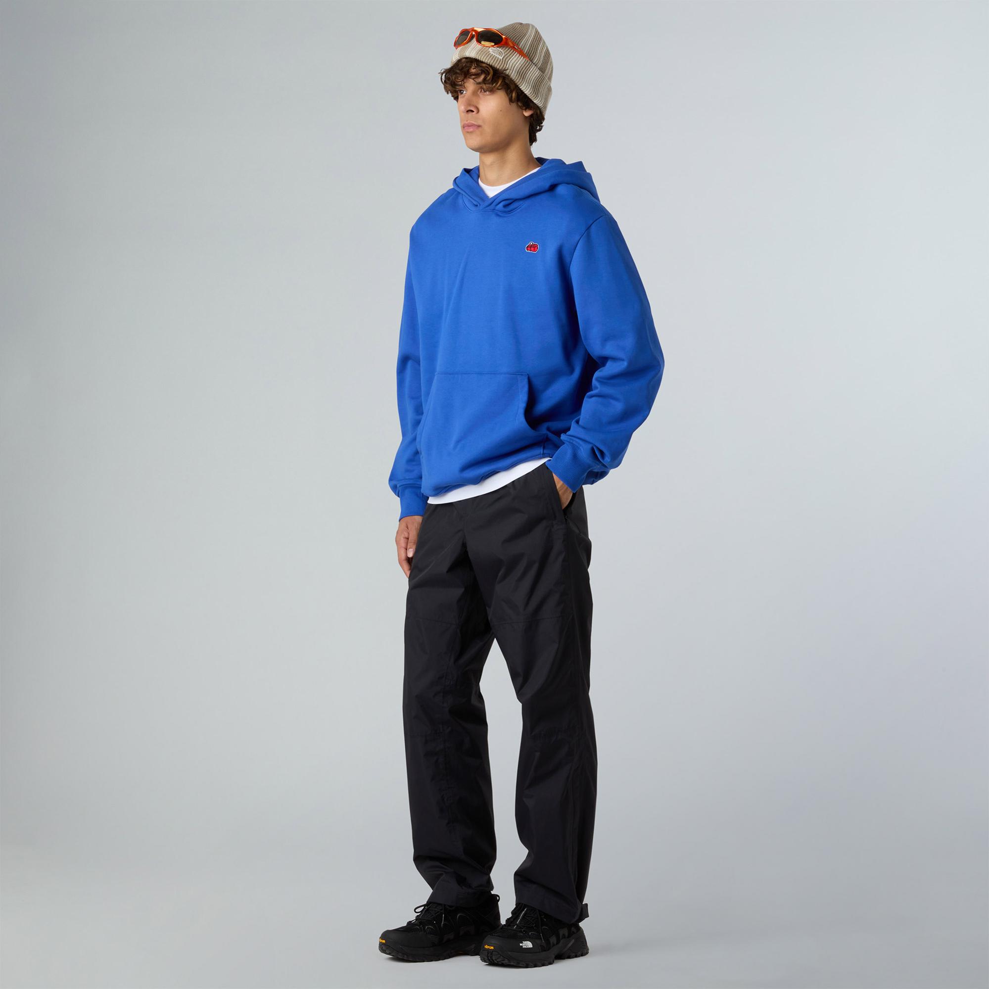 The North Face Icon Mountain Erkek Mavi Sweatshirt