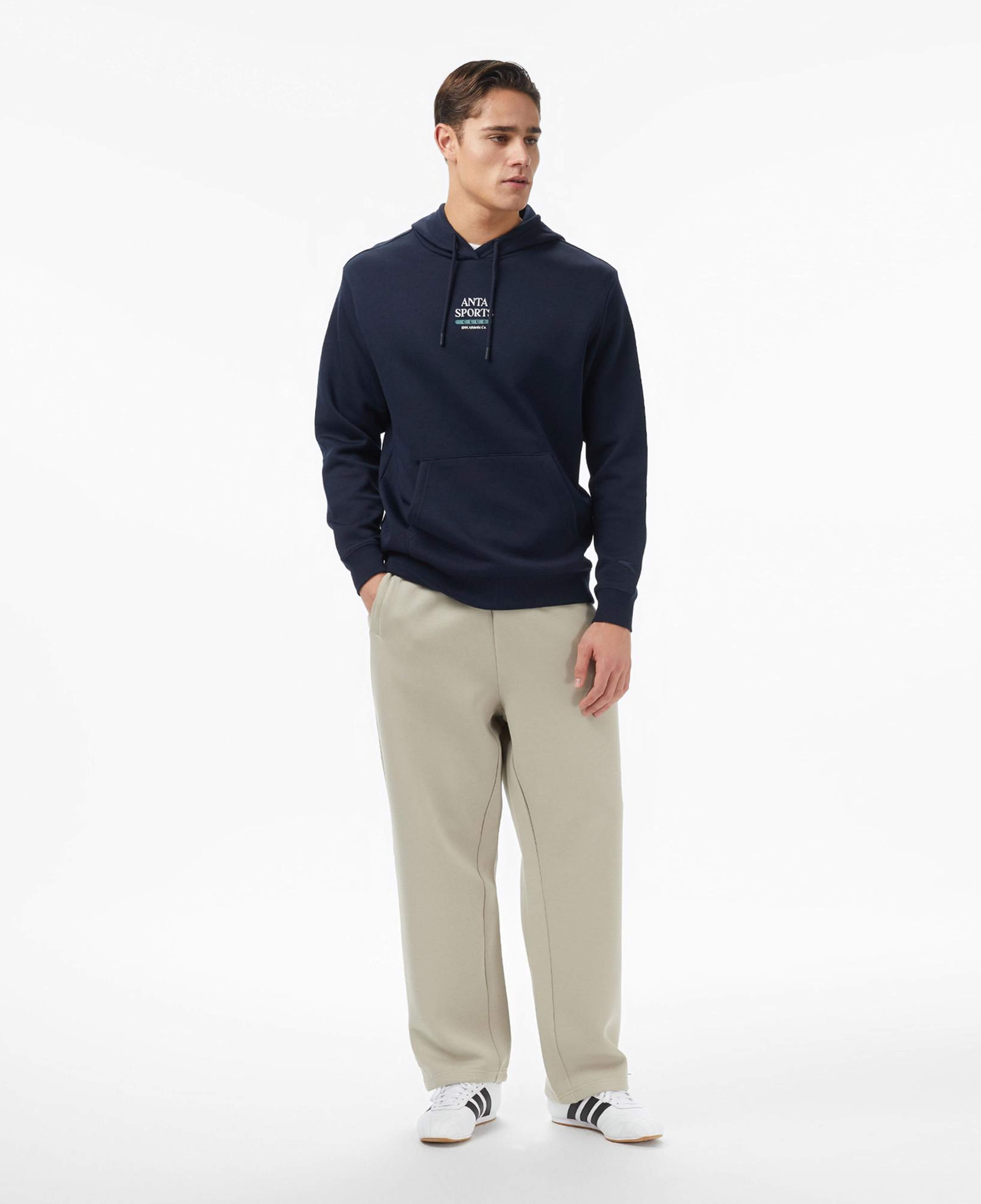 Anta Beach Party Erkek Mavi Sweatshirt