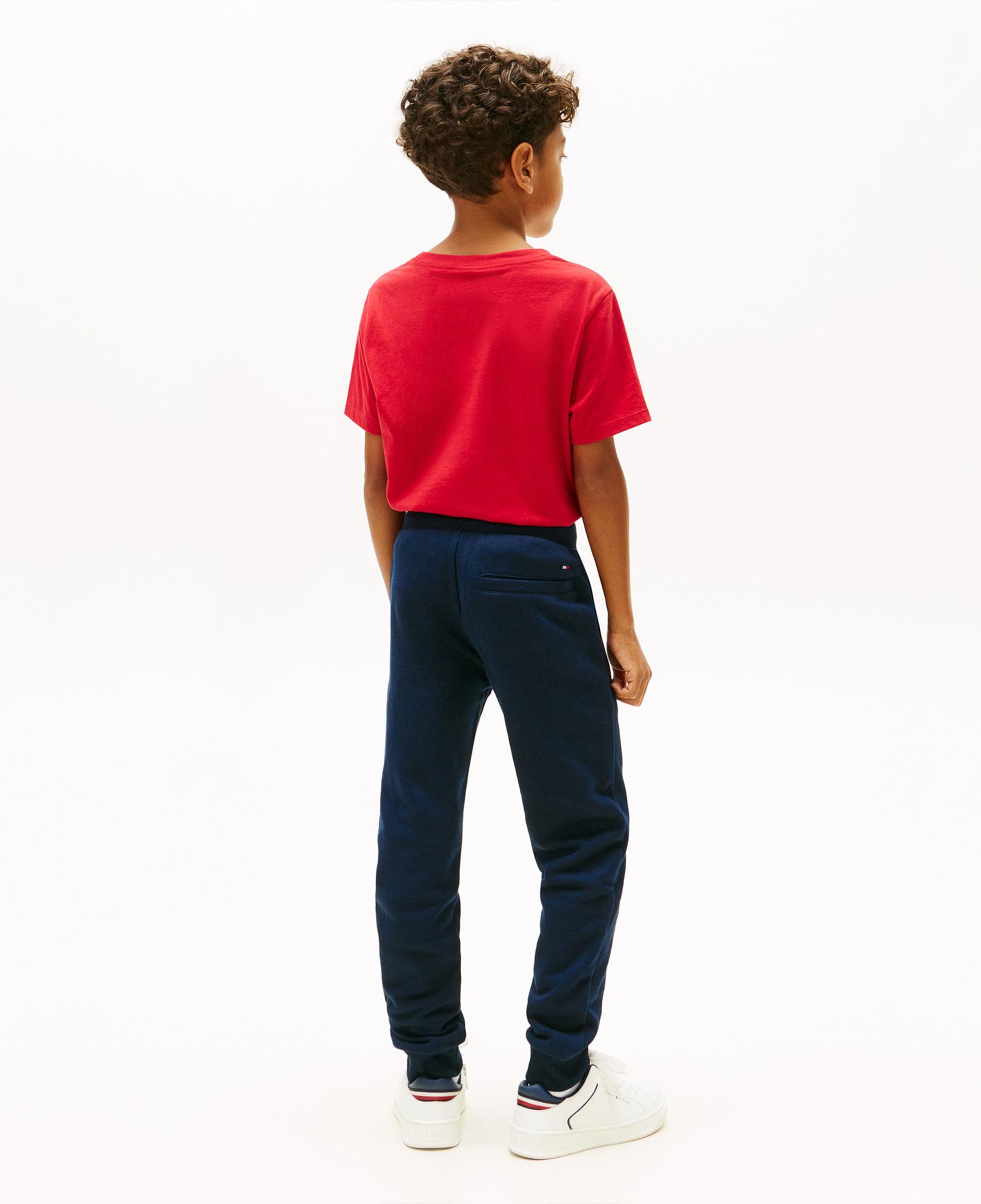 Tommy Hilfiger Monotype Print Graphic Çocuk Mavi Eşofman Altı