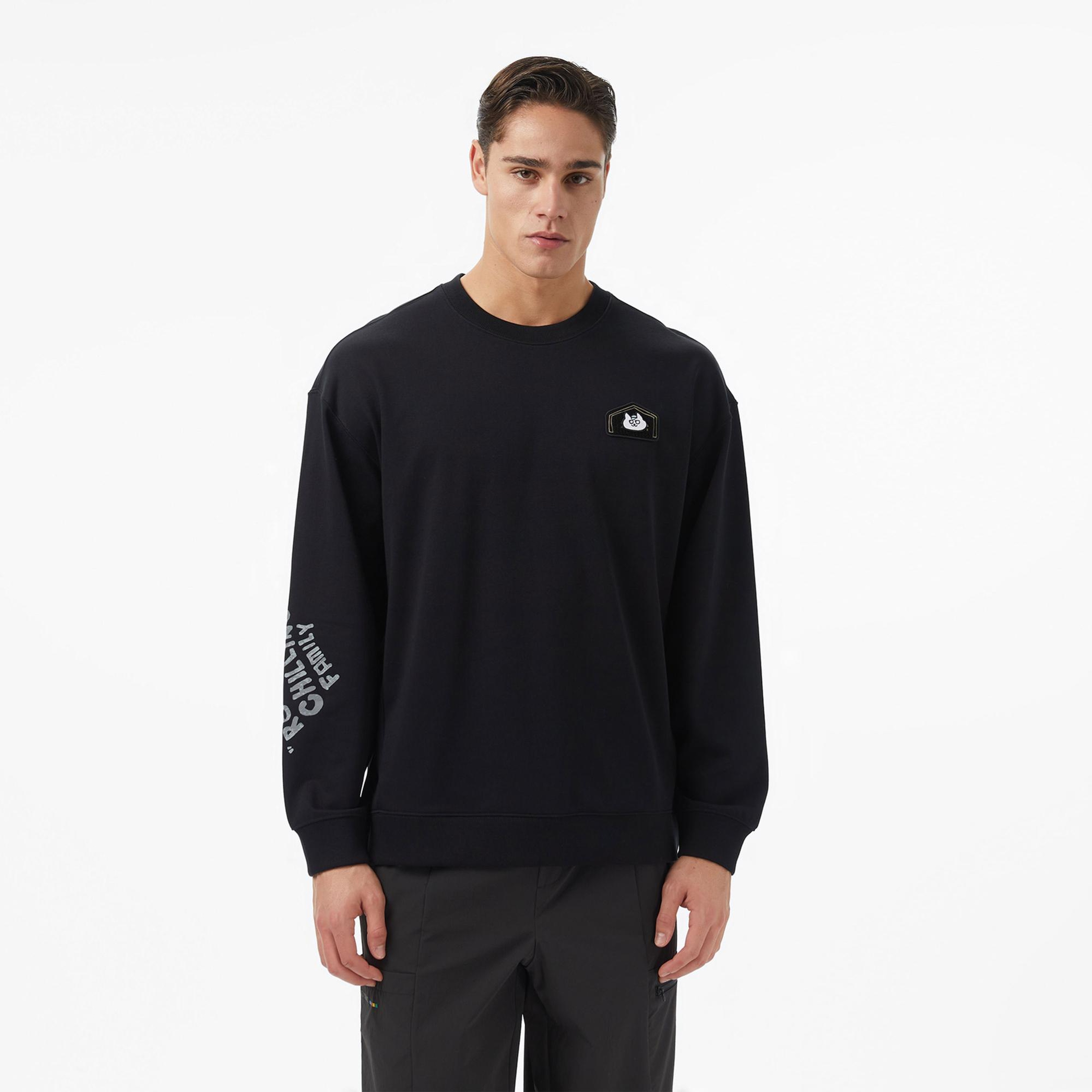 Anta Skaters Family Erkek Siyah Sweatshirt