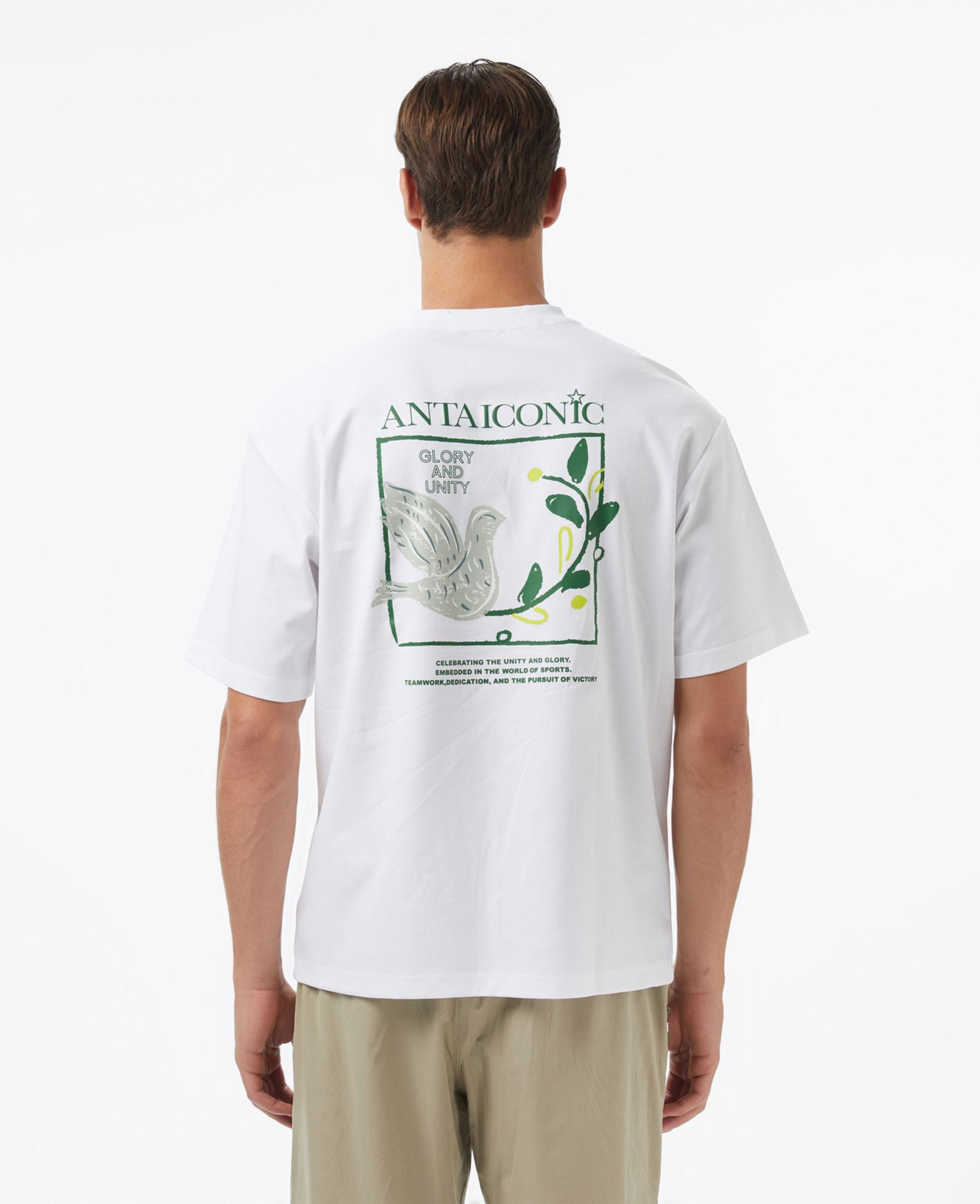 Anta Iconic Erkek Beyaz Tişört