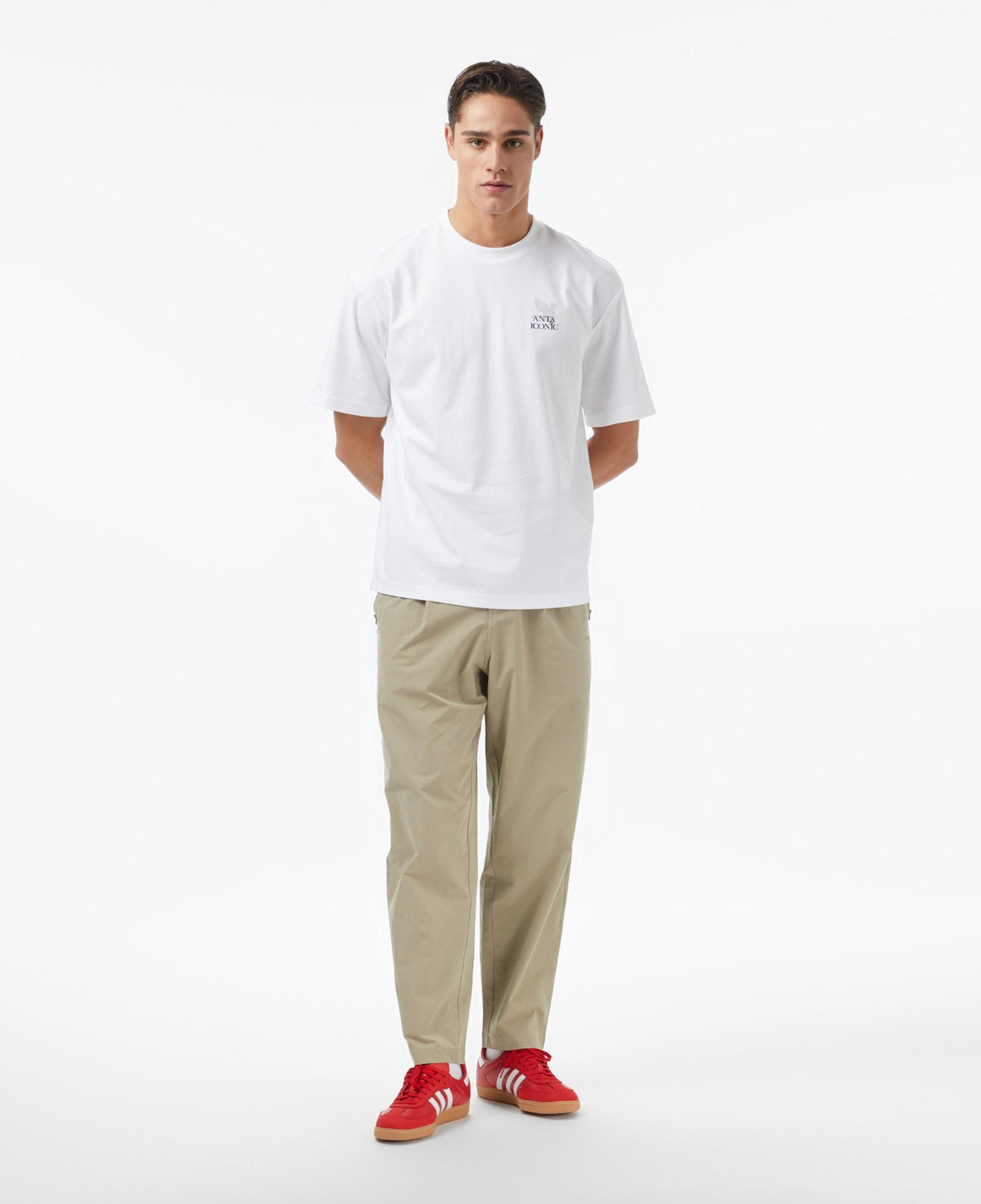 Anta Iconic Erkek Beyaz Tişört