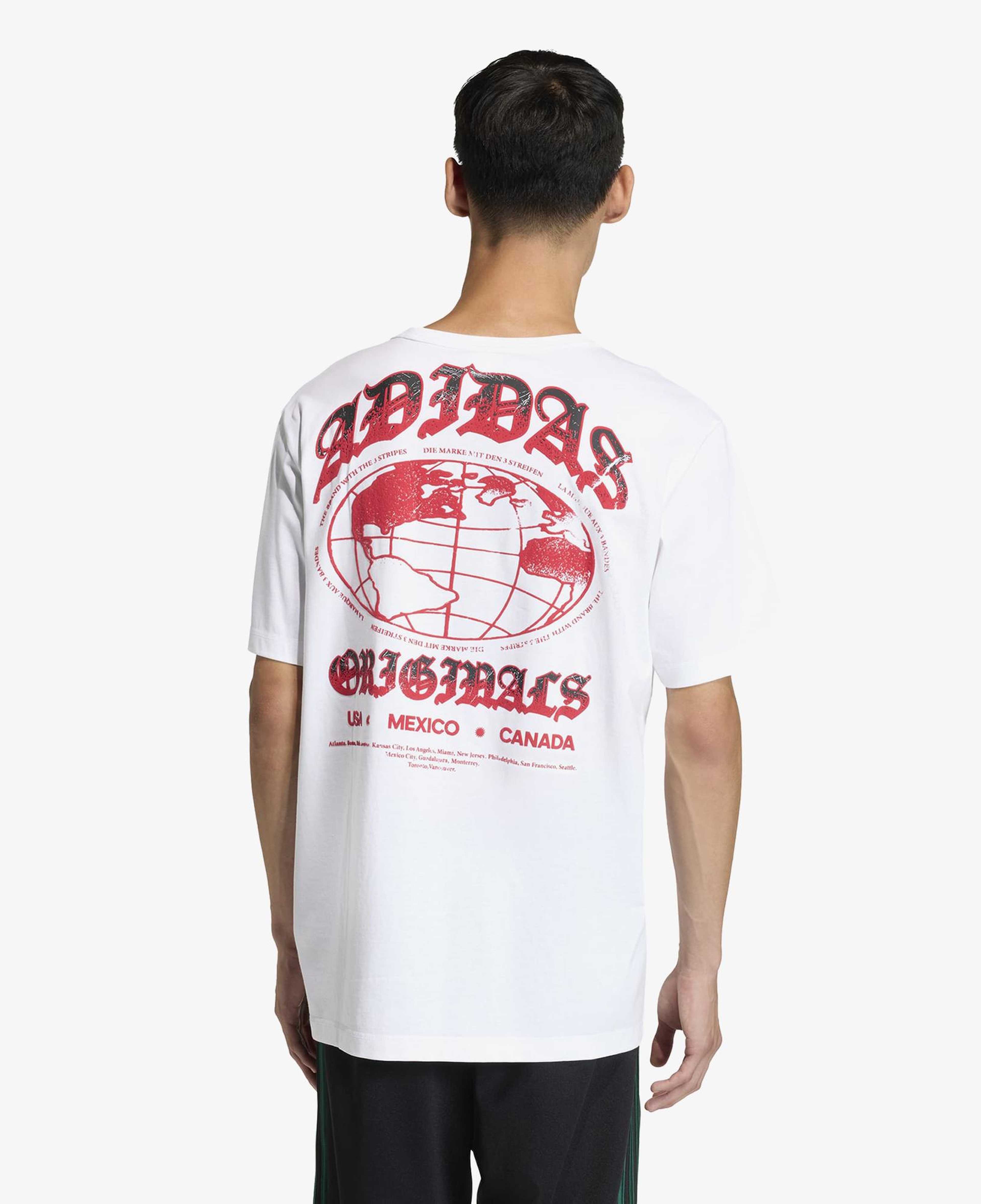 adidas Originals GFX Erkek Beyaz T-Shirt