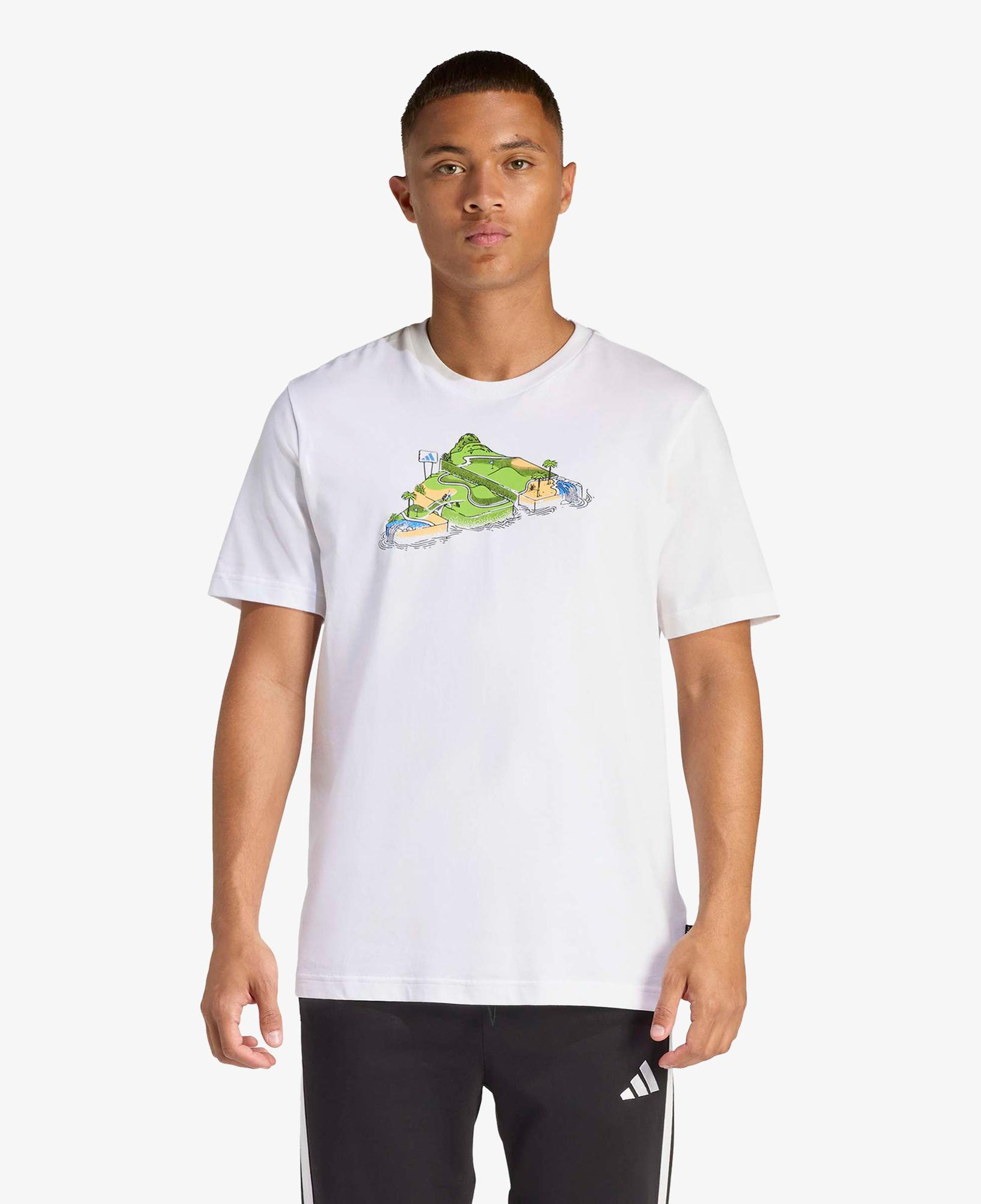 adidas Novelty Mini Erkek Beyaz T-Shirt