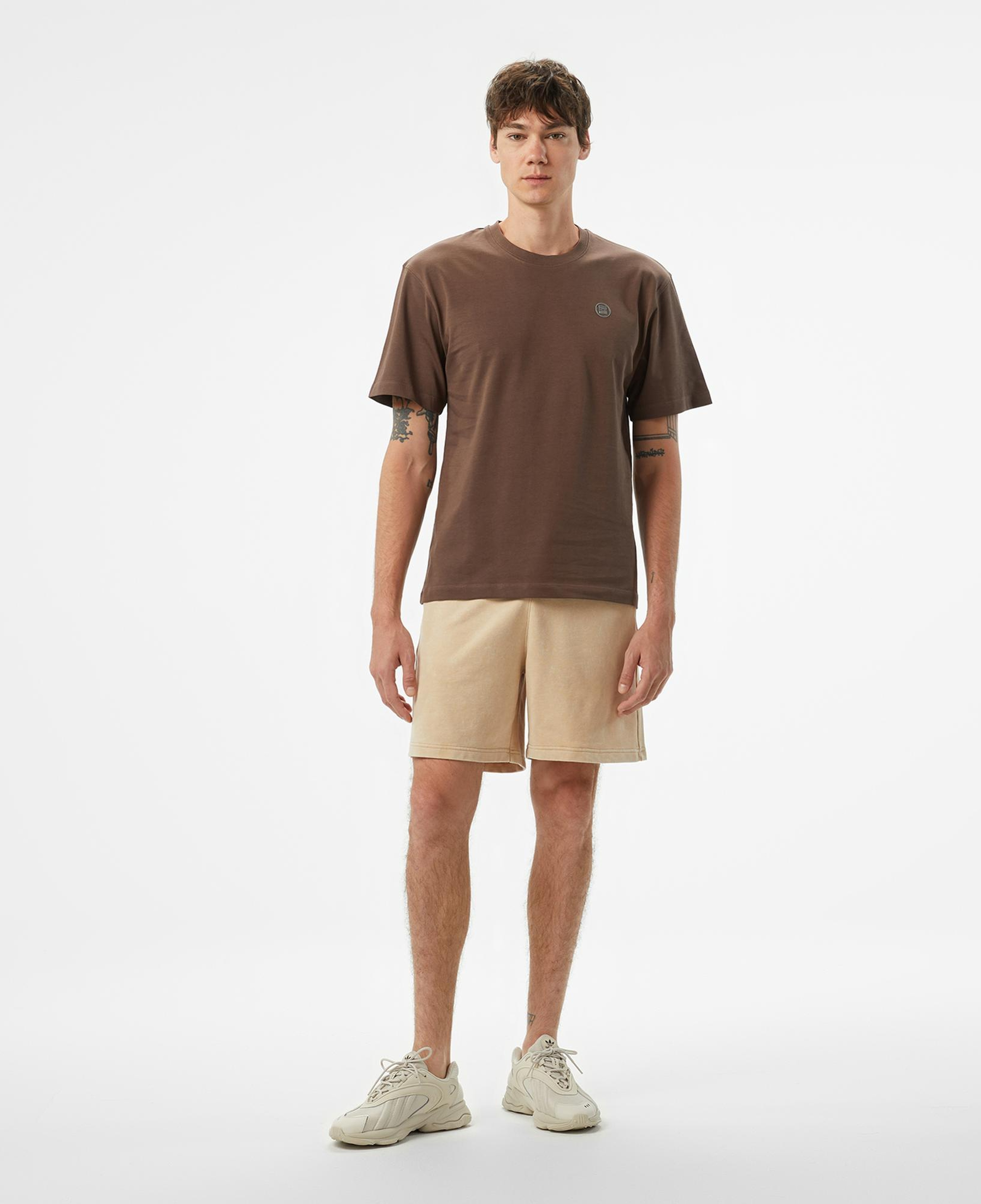 Sportempt Stm371 Erkek Kahverengi T-Shirt