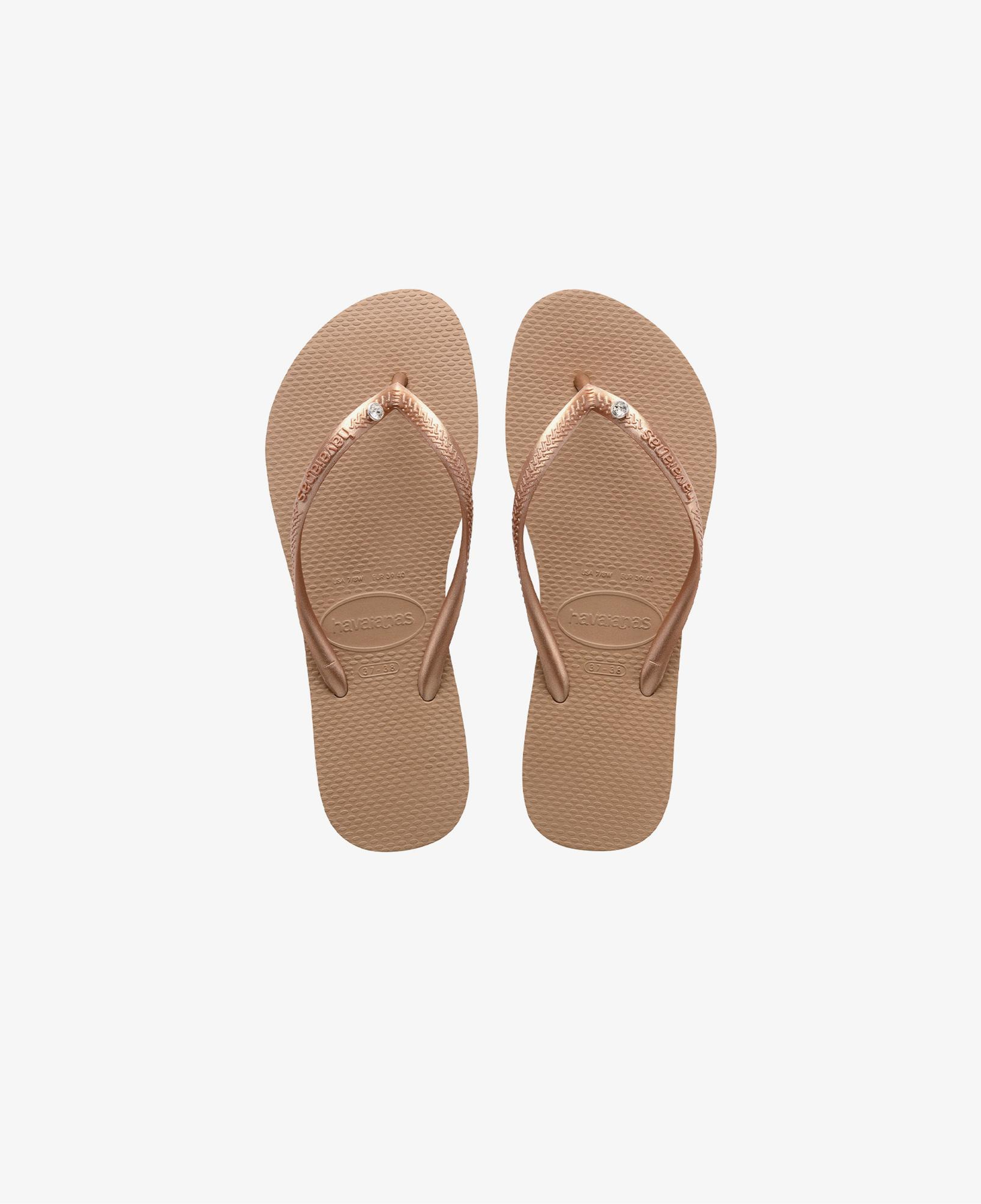 Havaianas Slim Crystal Çocuk Kahverengi Terlik