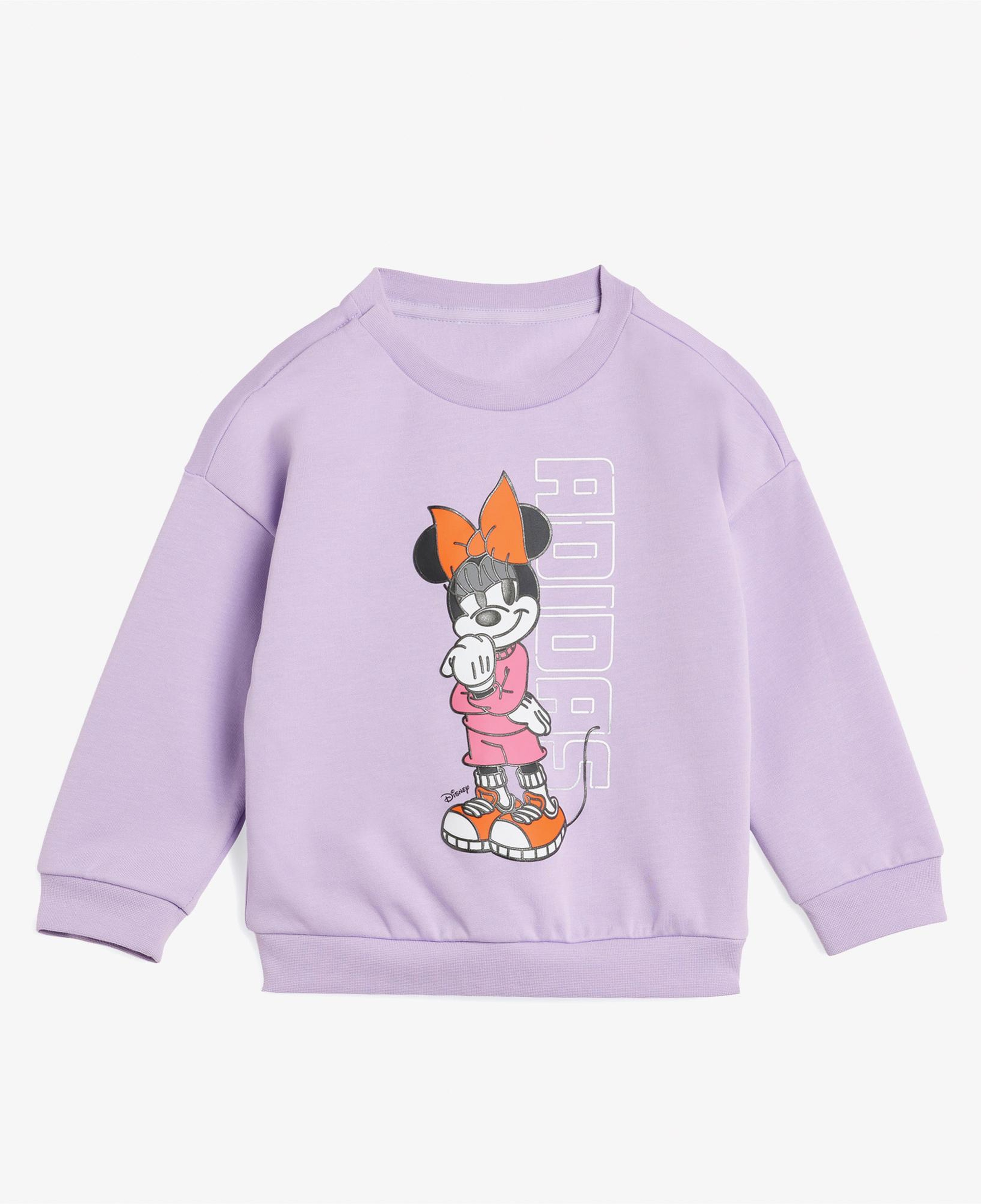 adidas Disney Minnie Mouse Bebek Lila Eşofman Takımı