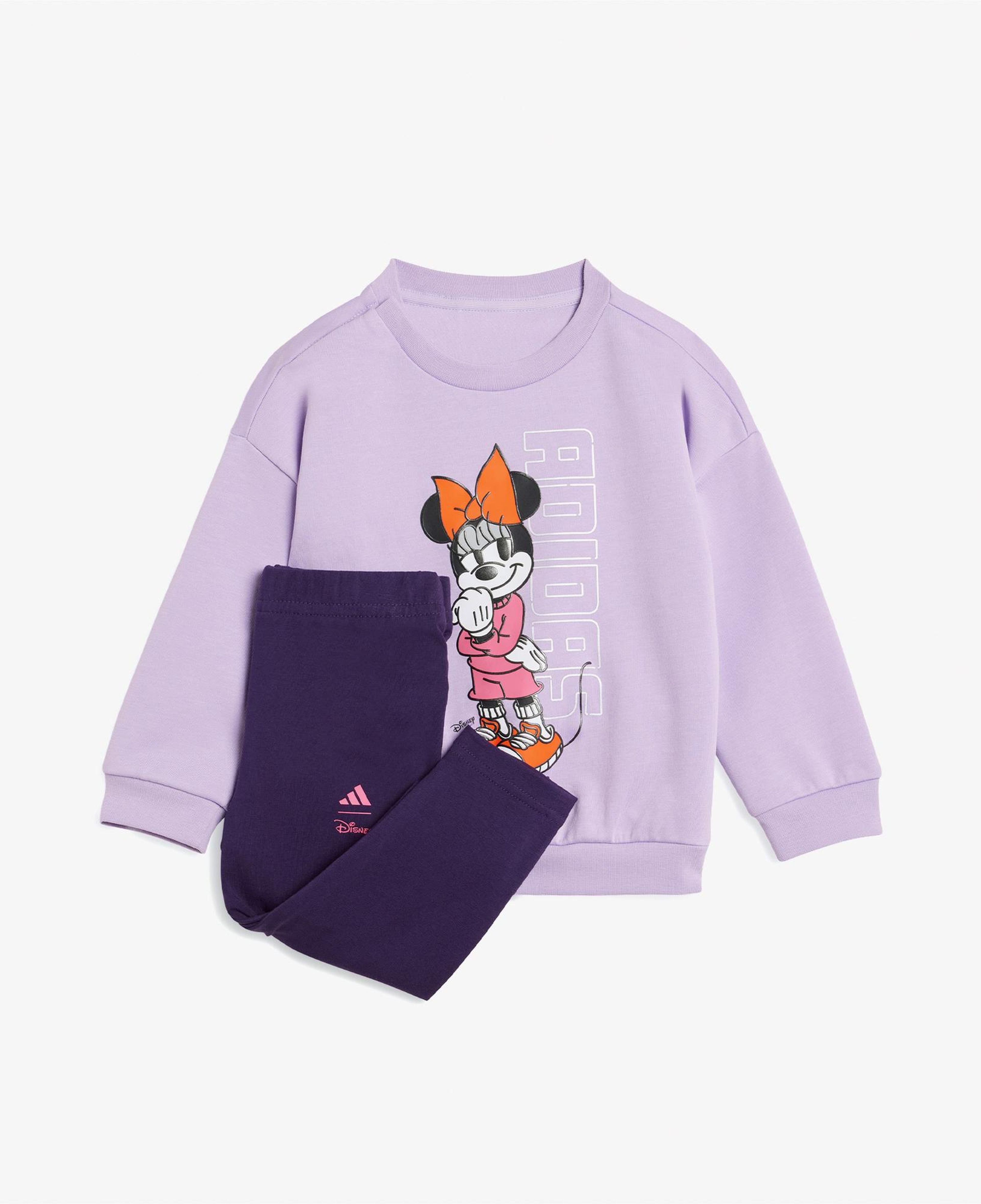 adidas Disney Minnie Mouse Bebek Lila Eşofman Takımı