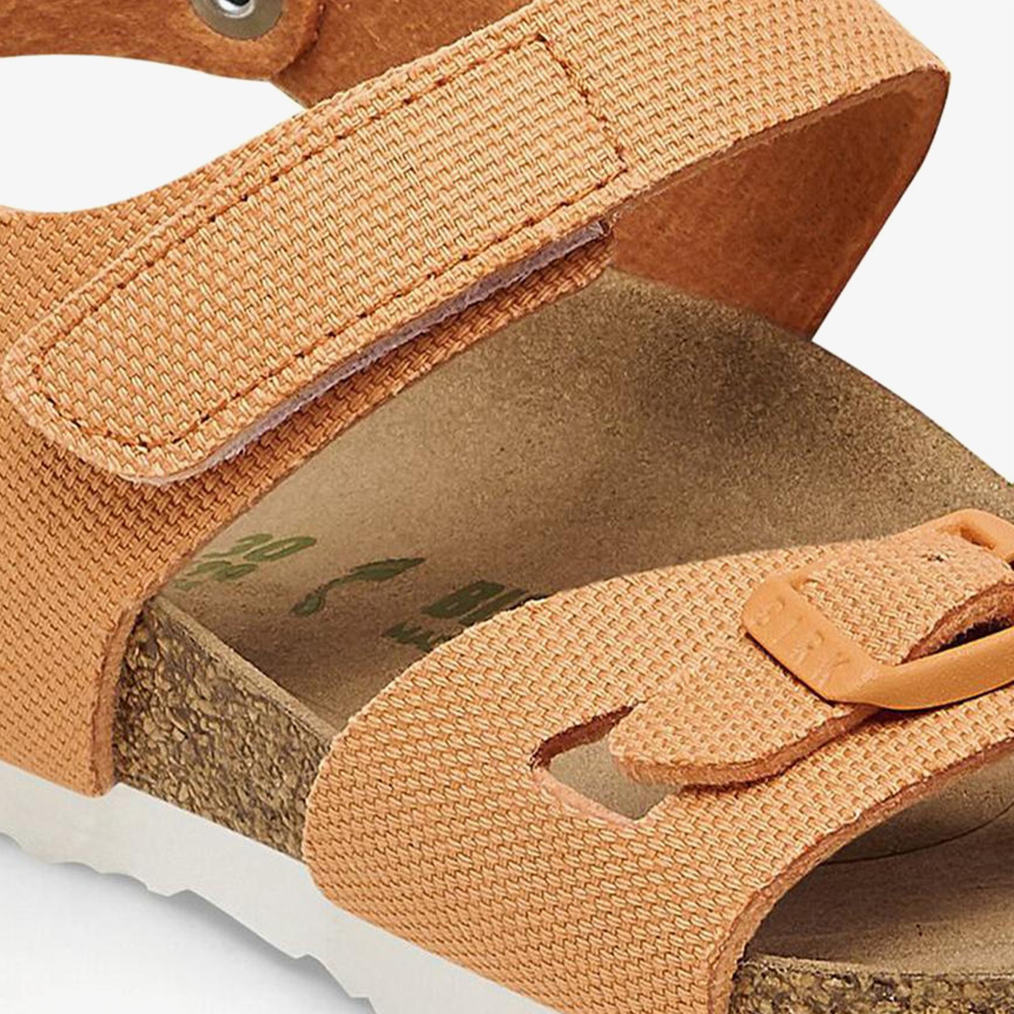Birkenstock Colorado Tex Canvas Vegan Bebek Turuncu Sandalet