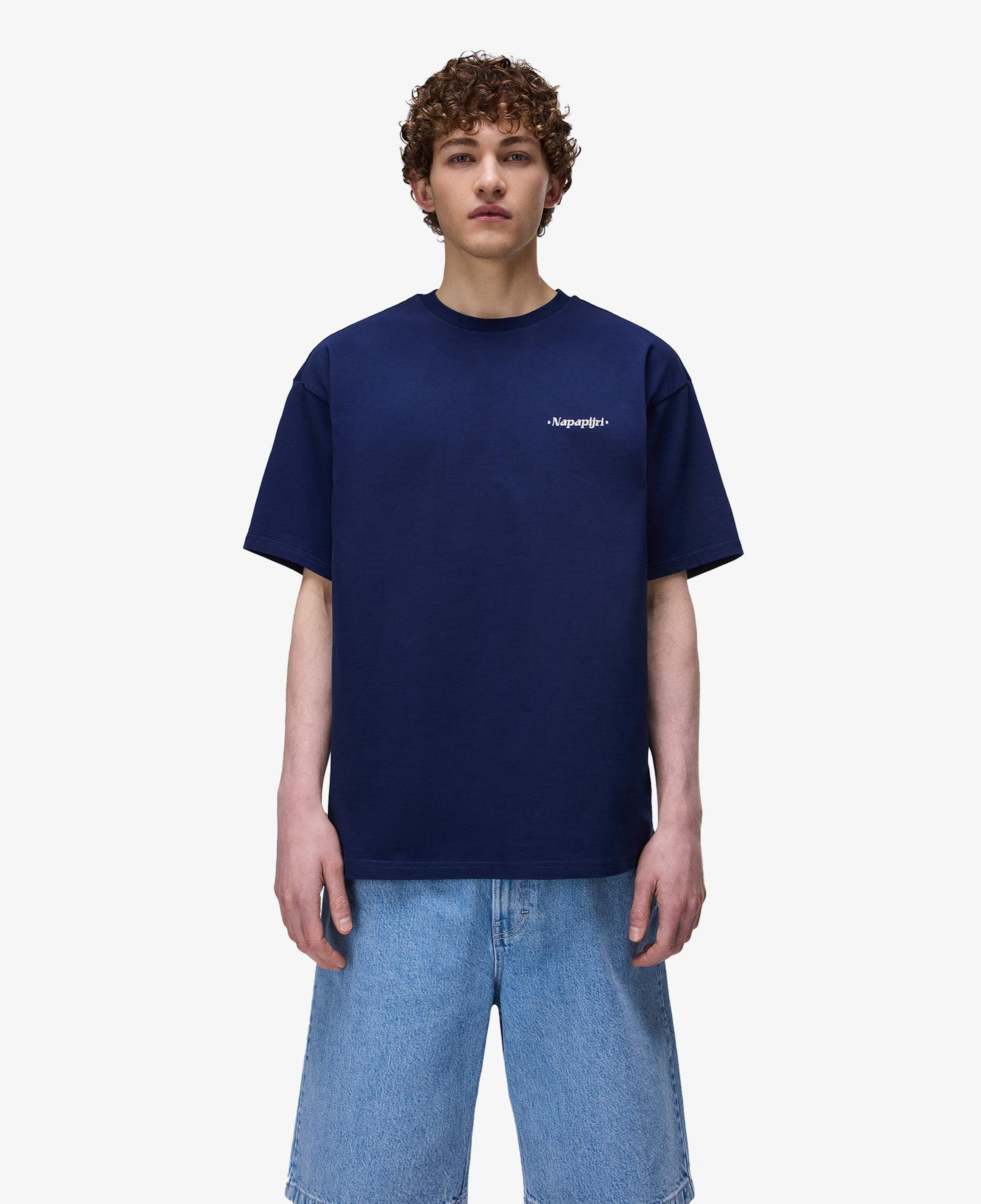 Napapijri S-Fluorite Erkek Lacivert T-Shirt