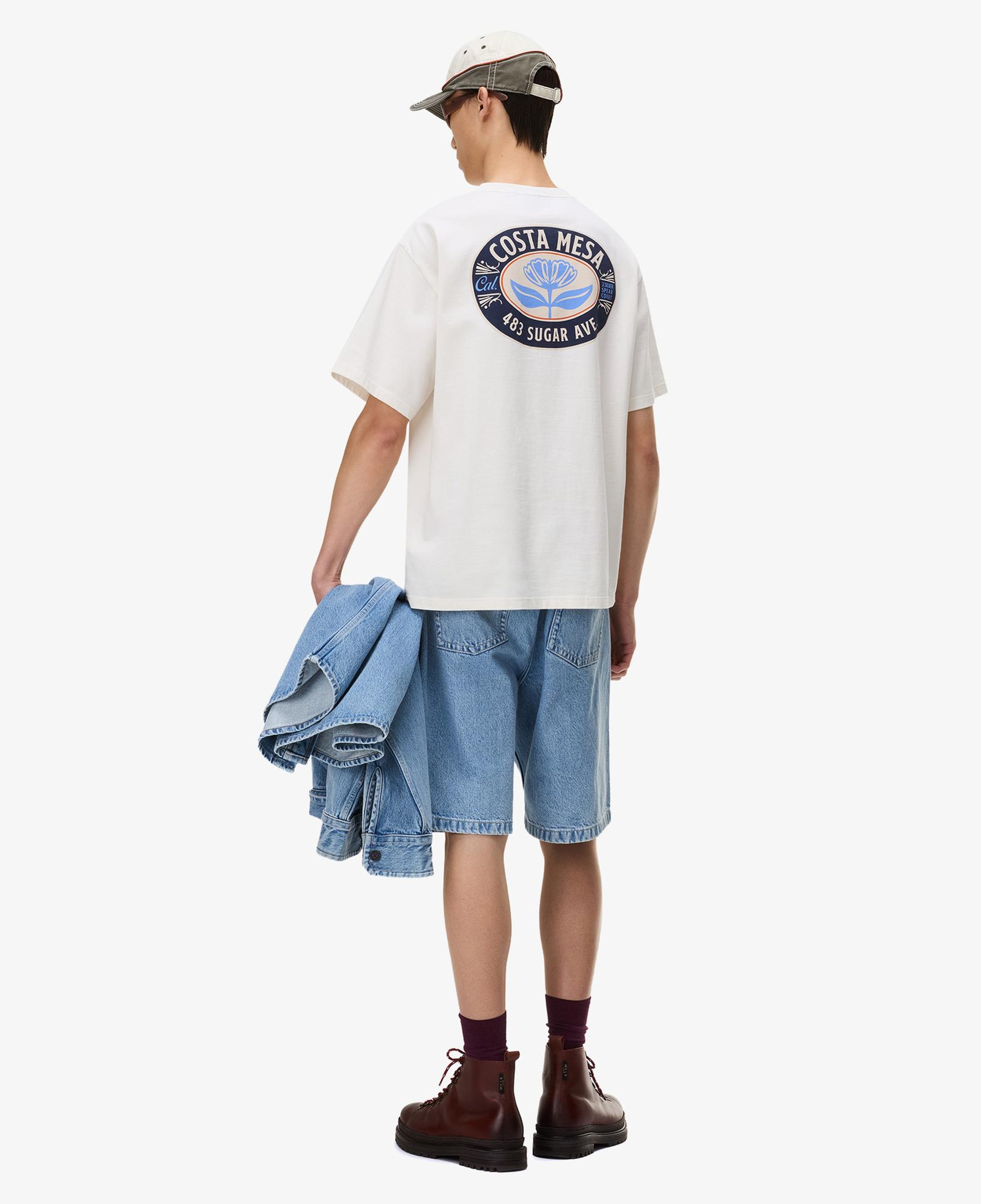 Napapijri S-Fluorite Erkek Beyaz T-Shirt