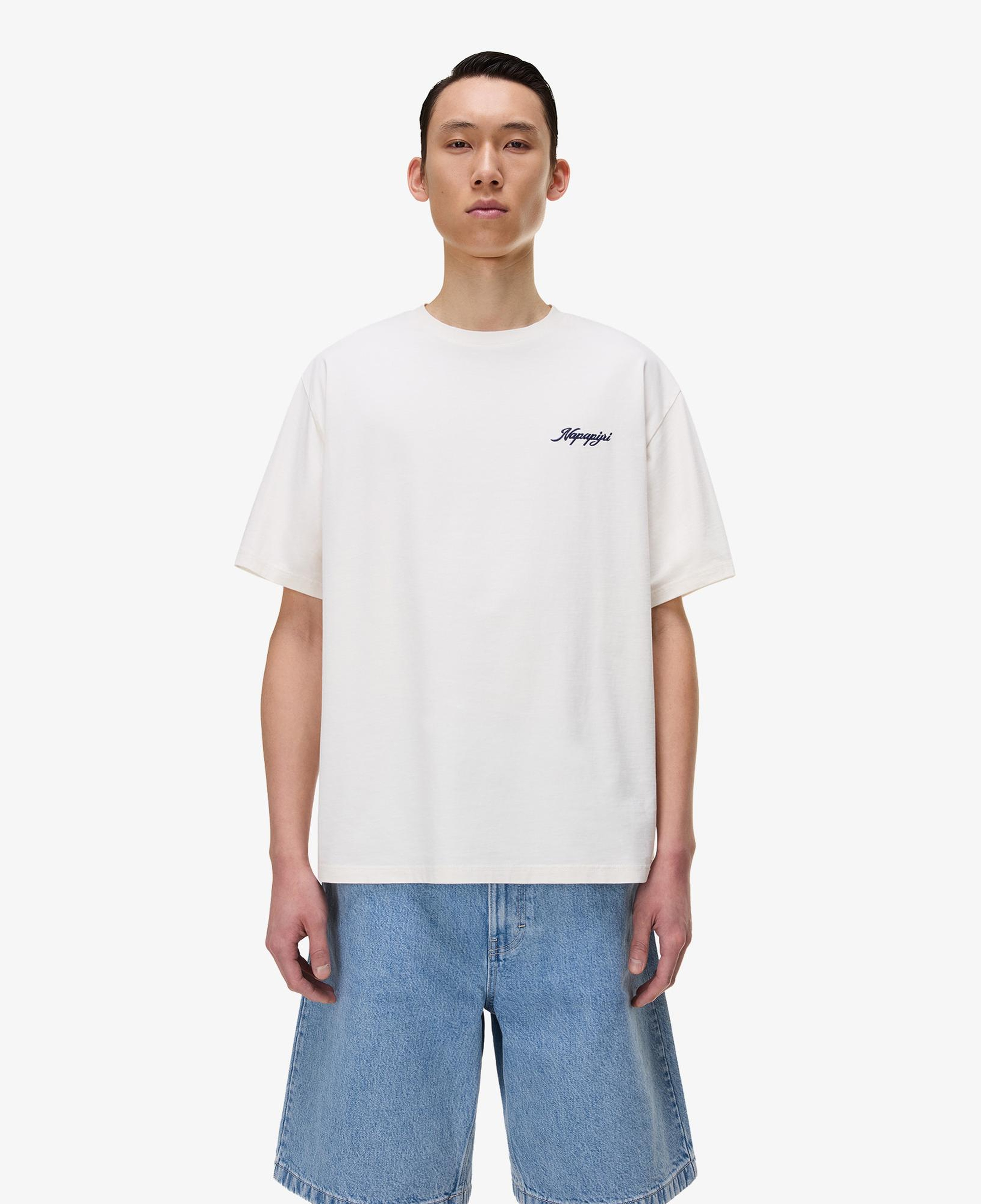 Napapijri S-Fluorite Erkek Beyaz T-Shirt