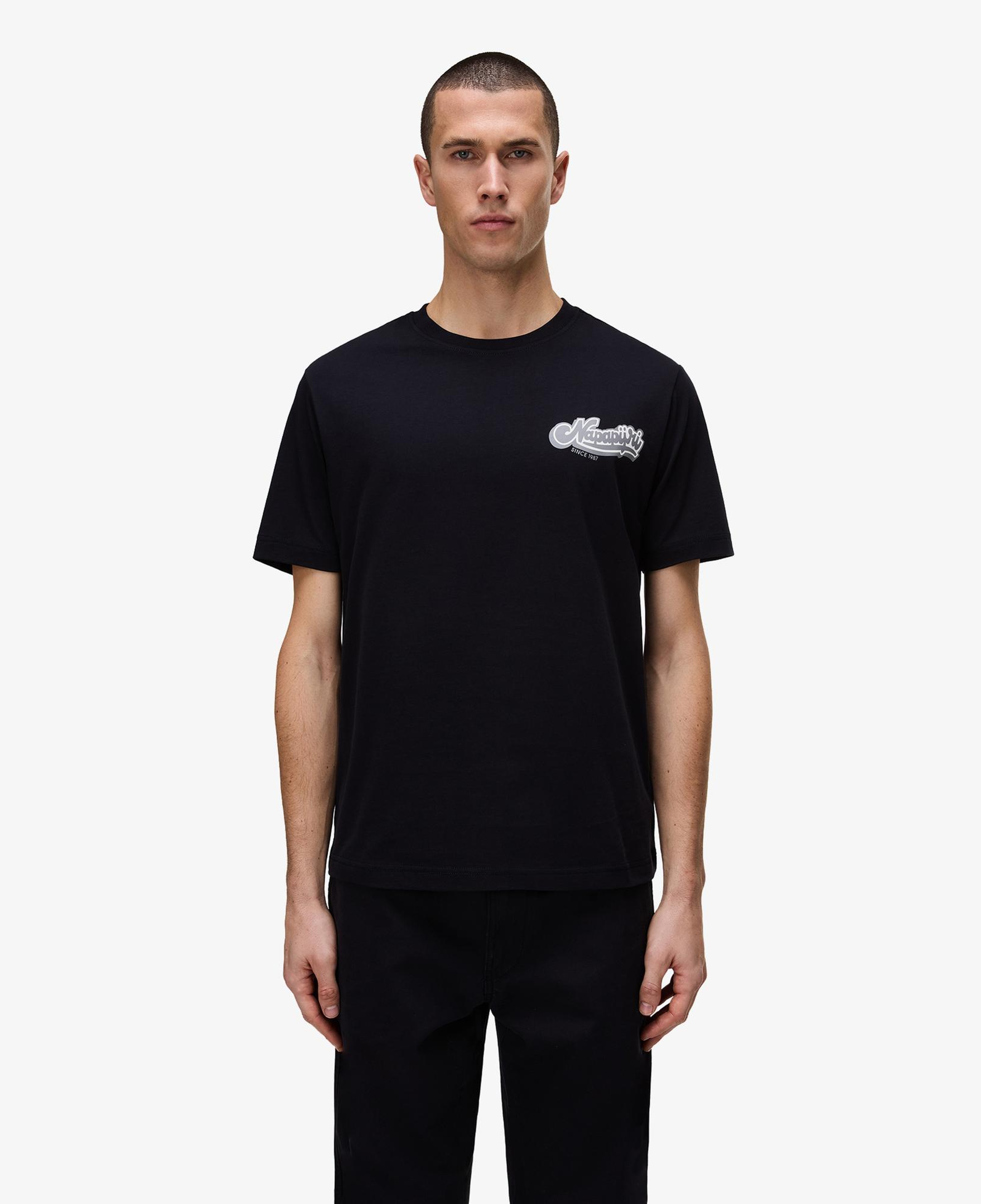 Napapijri S-Zinc Erkek Siyah T-Shirt