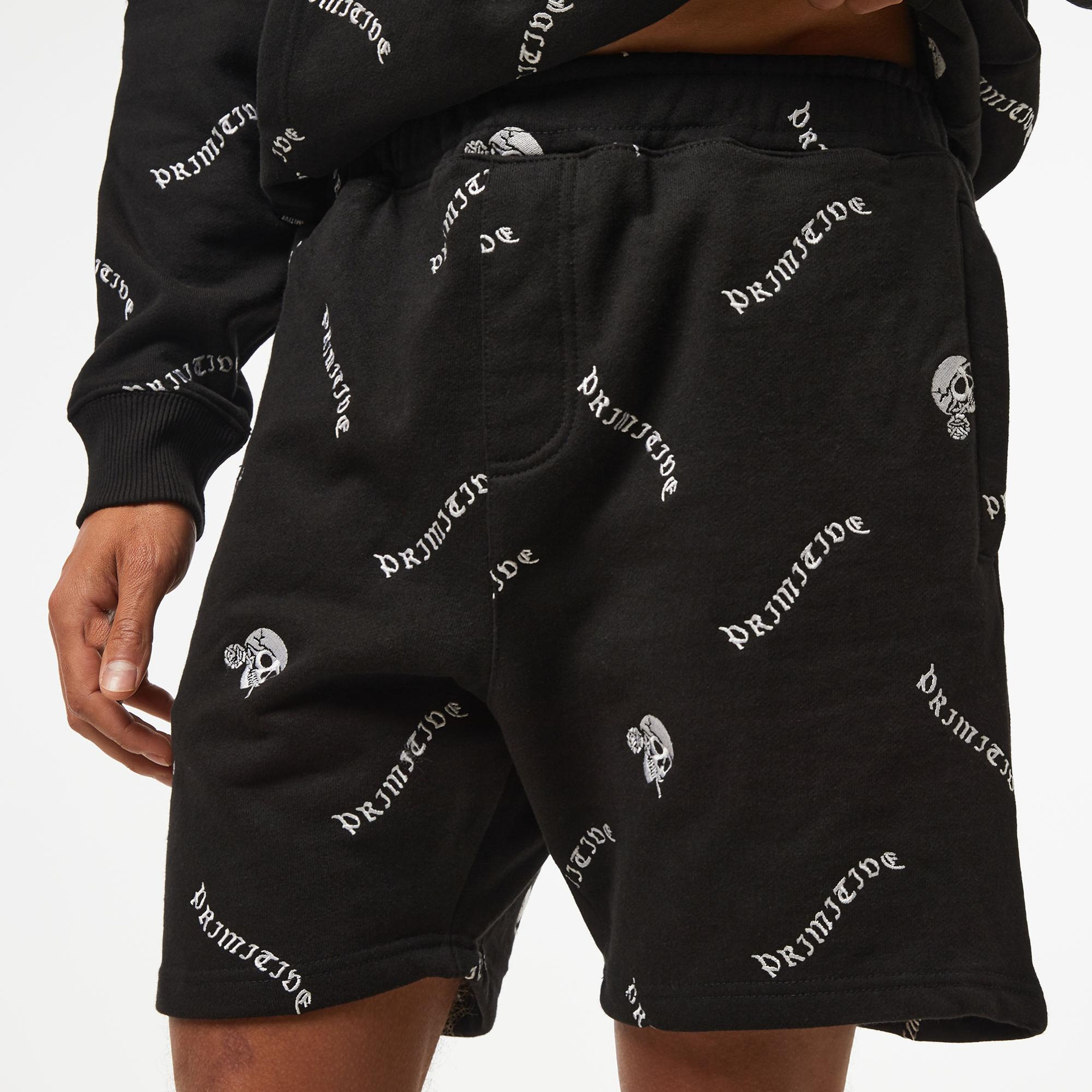 Primitive Rogue Fleece Erkek Siyah Şort