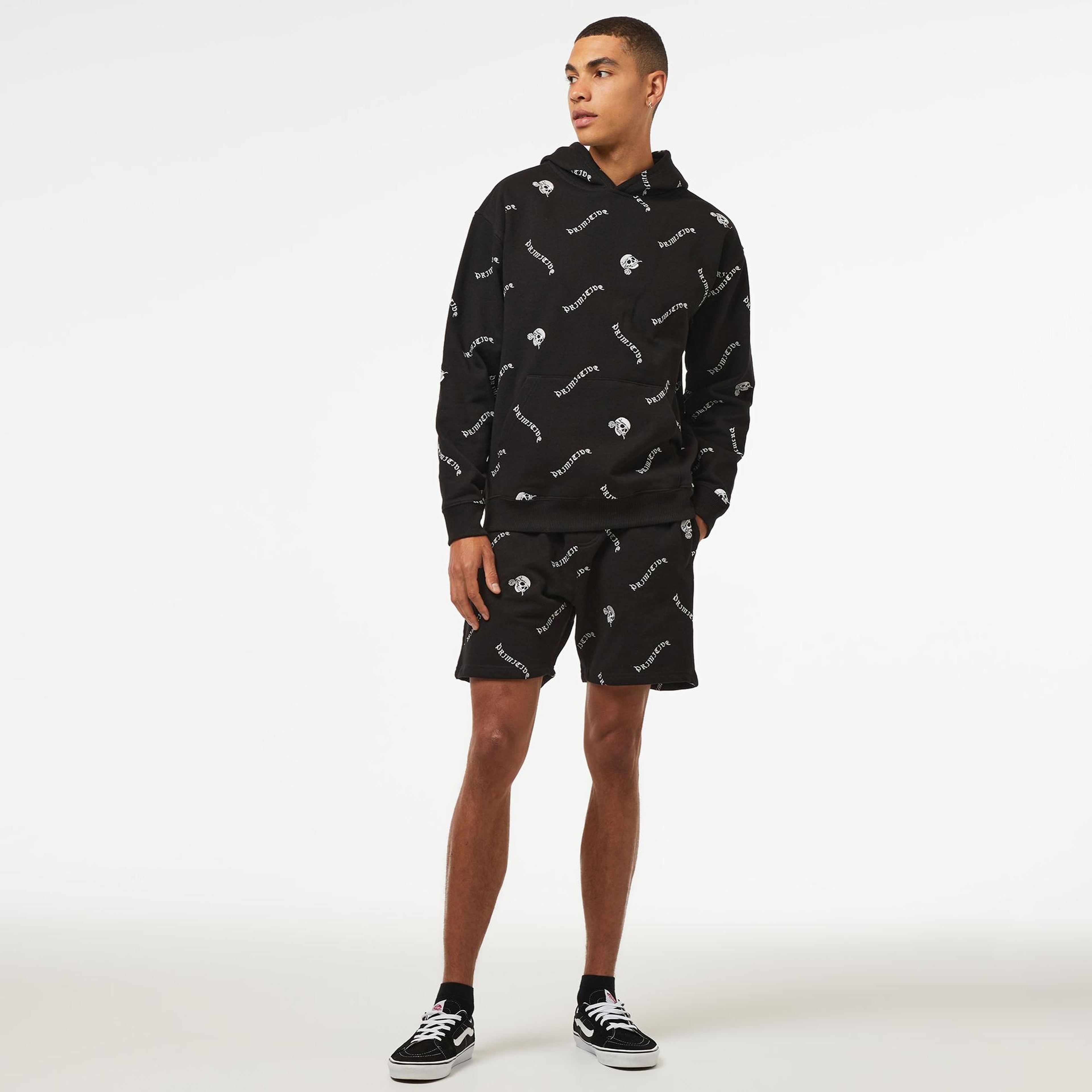 Primitive Rogue Fleece Erkek Siyah Şort