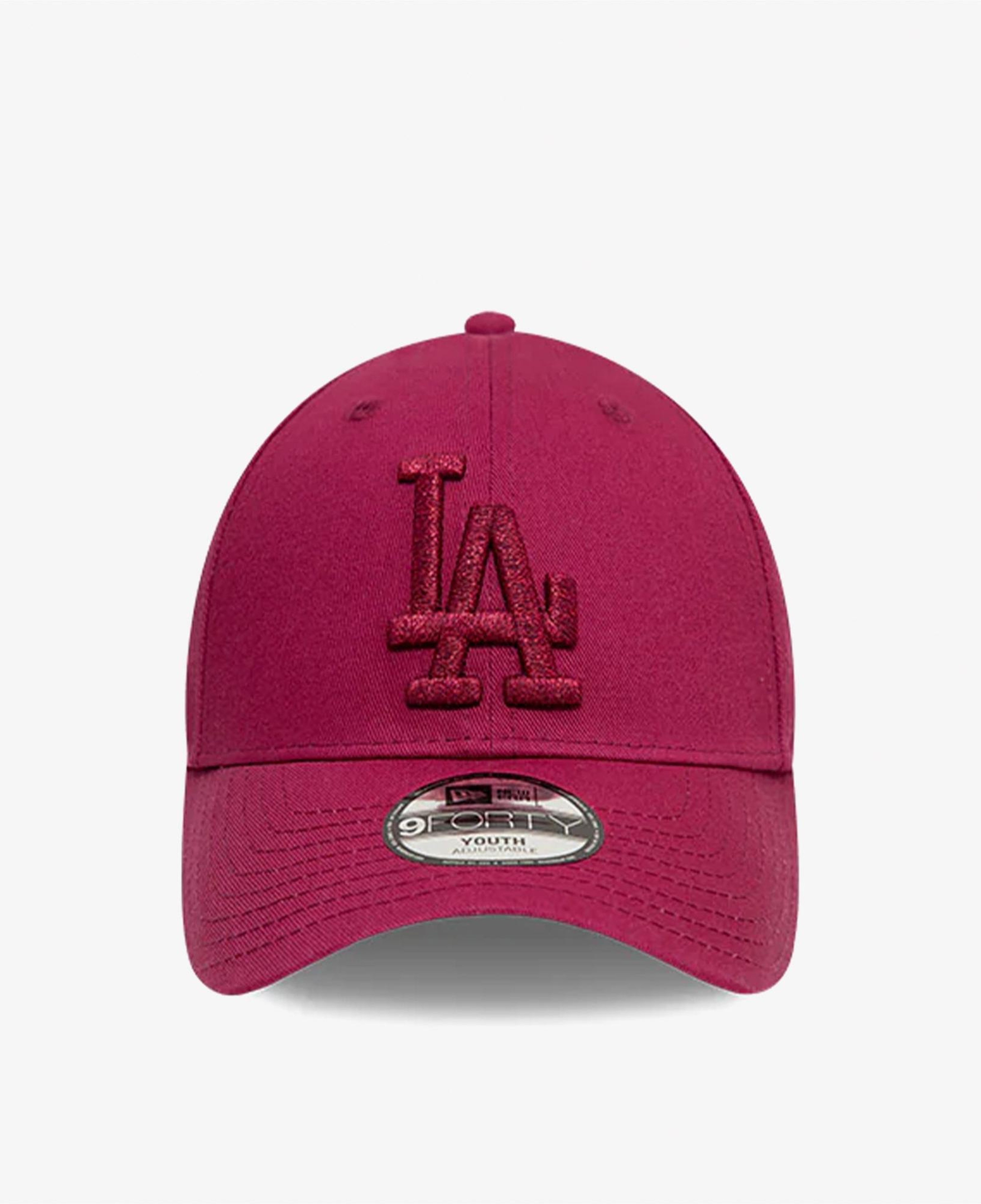 New Era Metallic 9Forty Çocuk Bordo Şapka