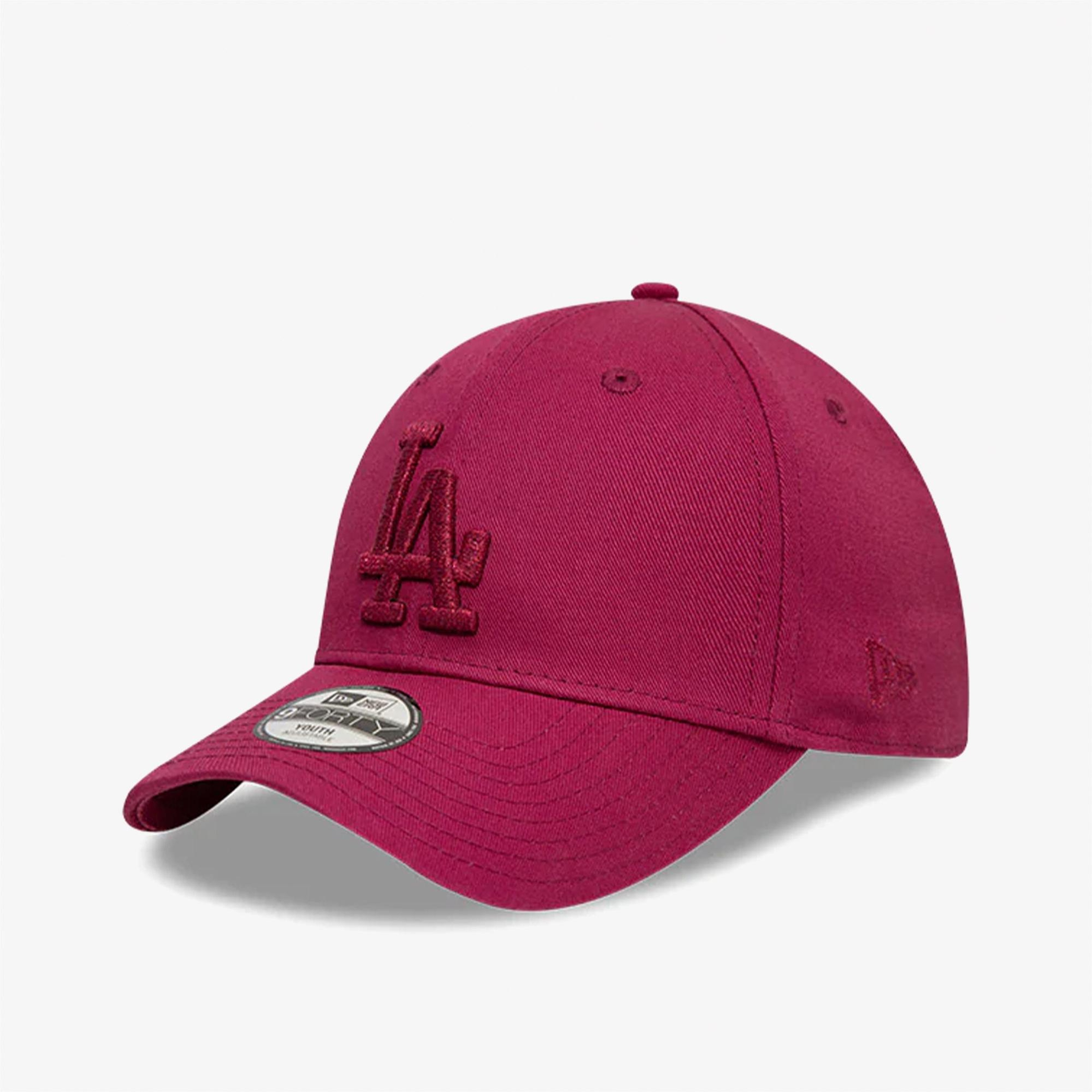 New Era Metallic 9Forty Çocuk Bordo Şapka