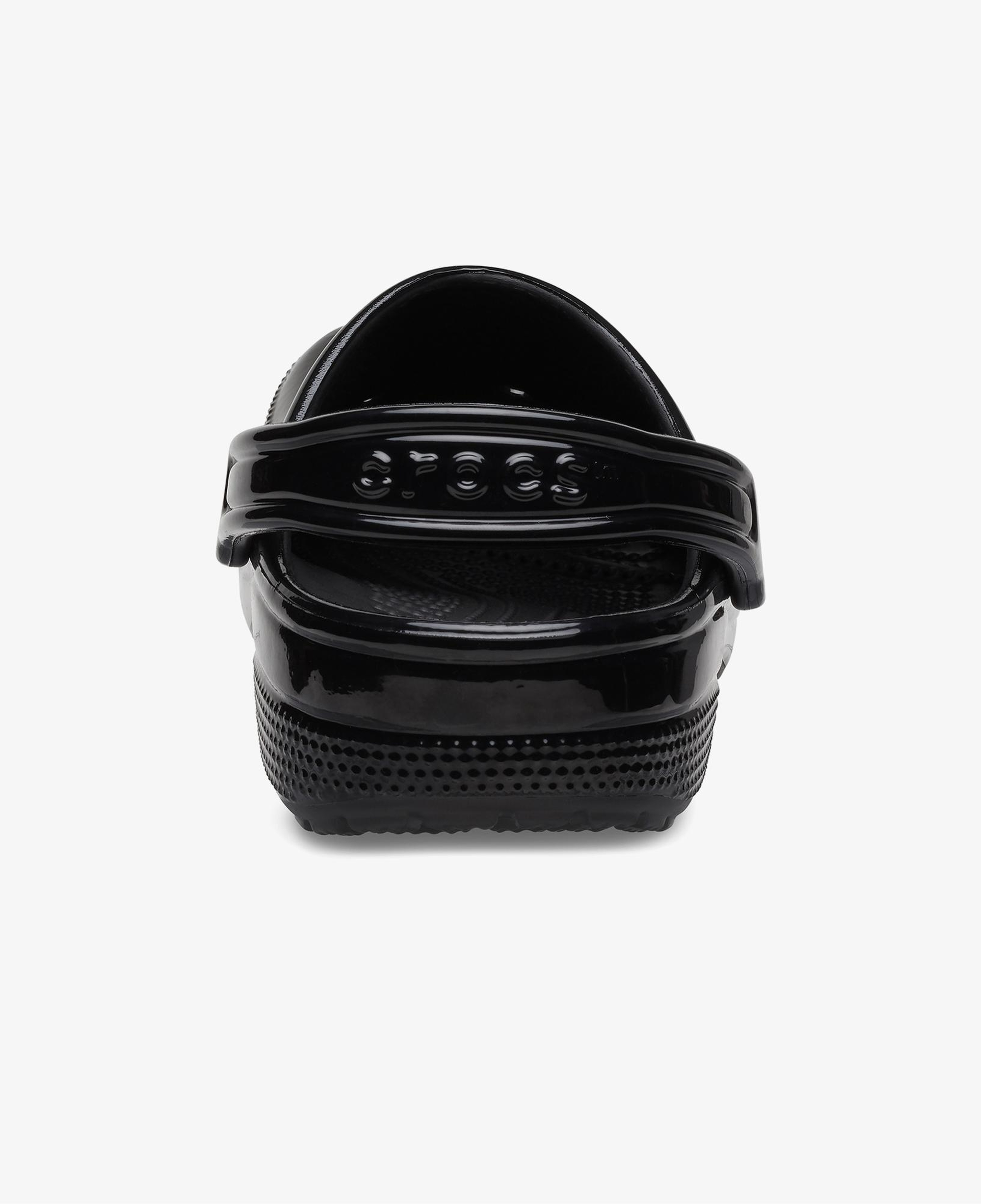 Crocs Classic High Shine Kadın Siyah Terlik