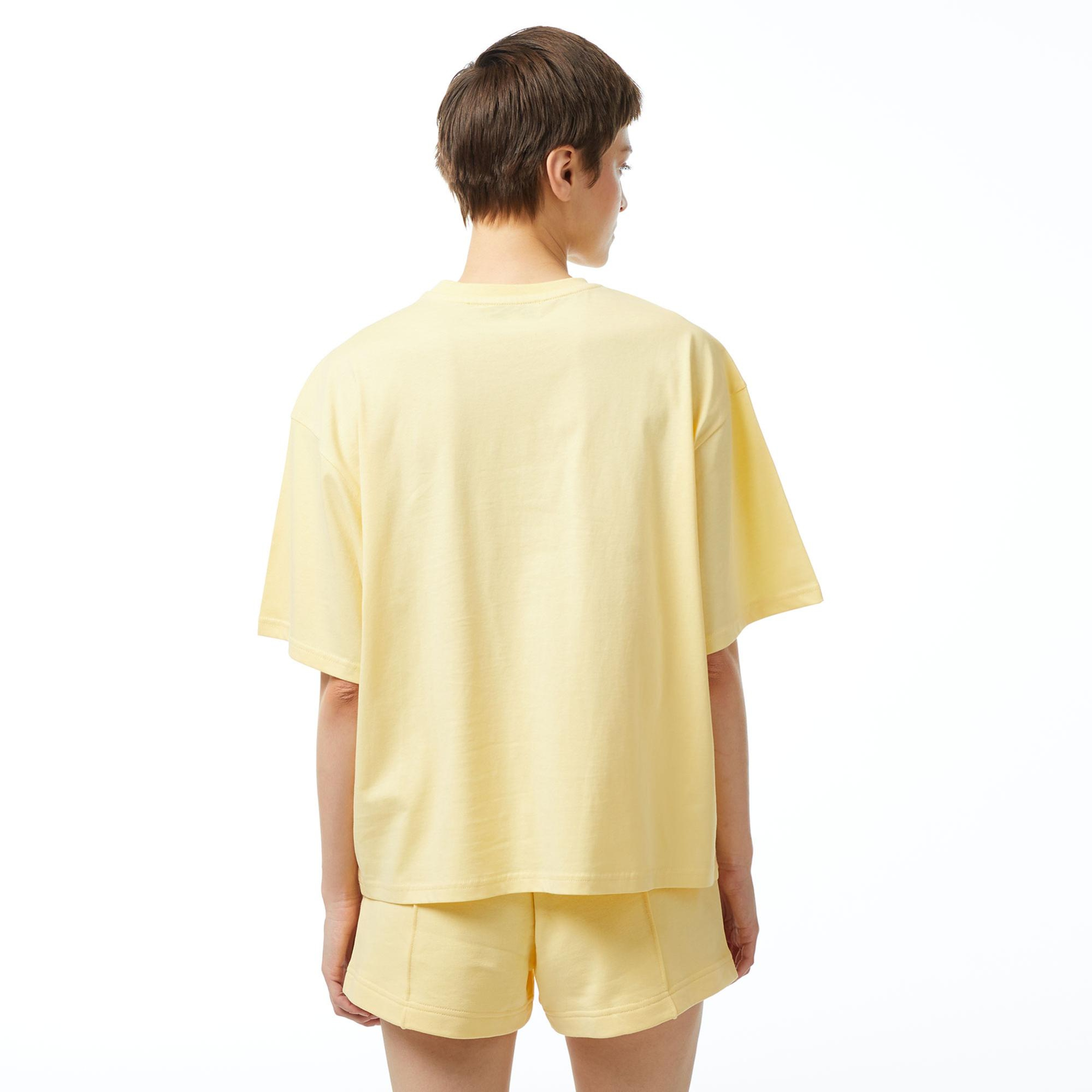 Les Benjamins 306 Kadın Sarı T-Shirt