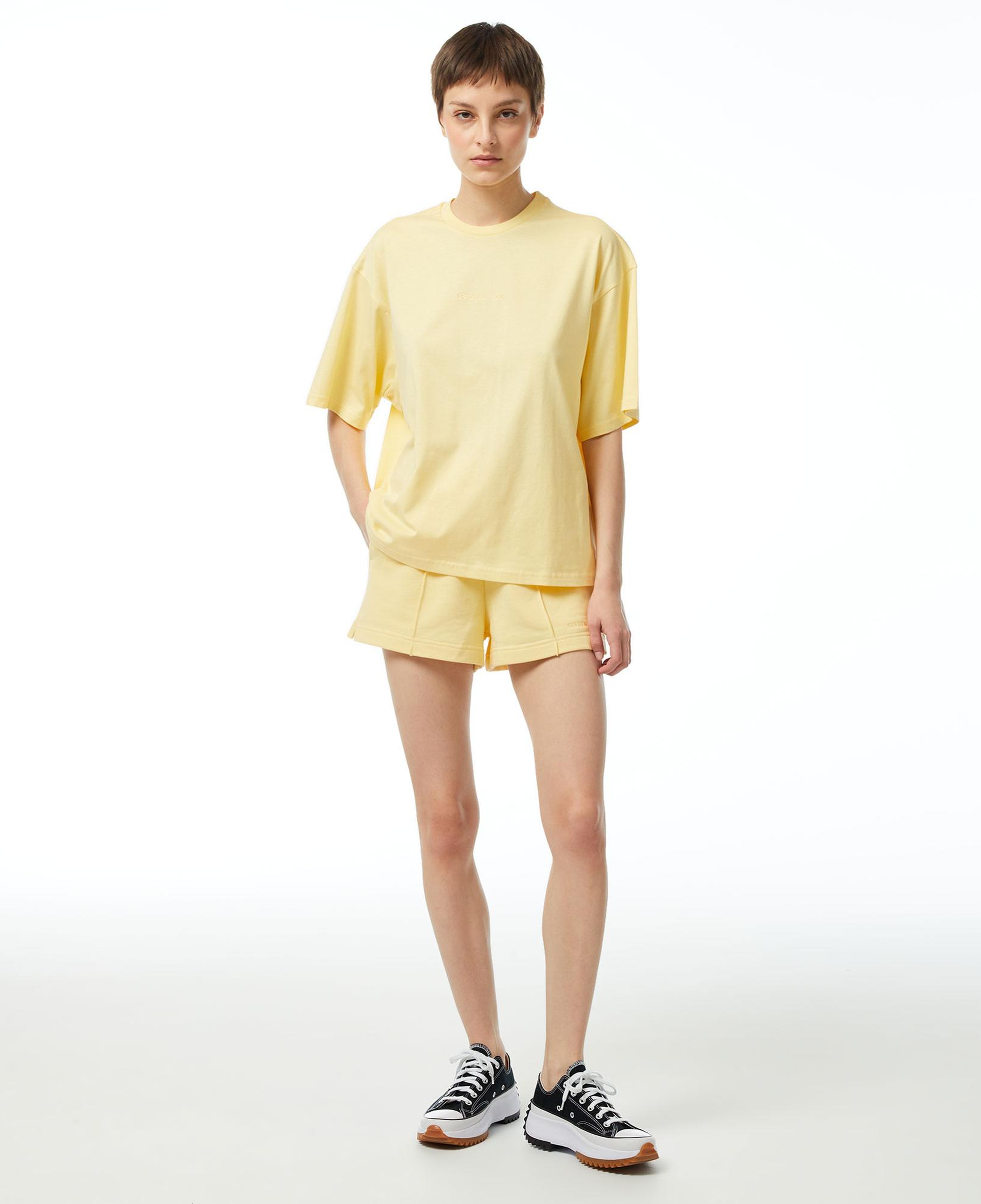 Les Benjamins 306 Kadın Sarı T-Shirt