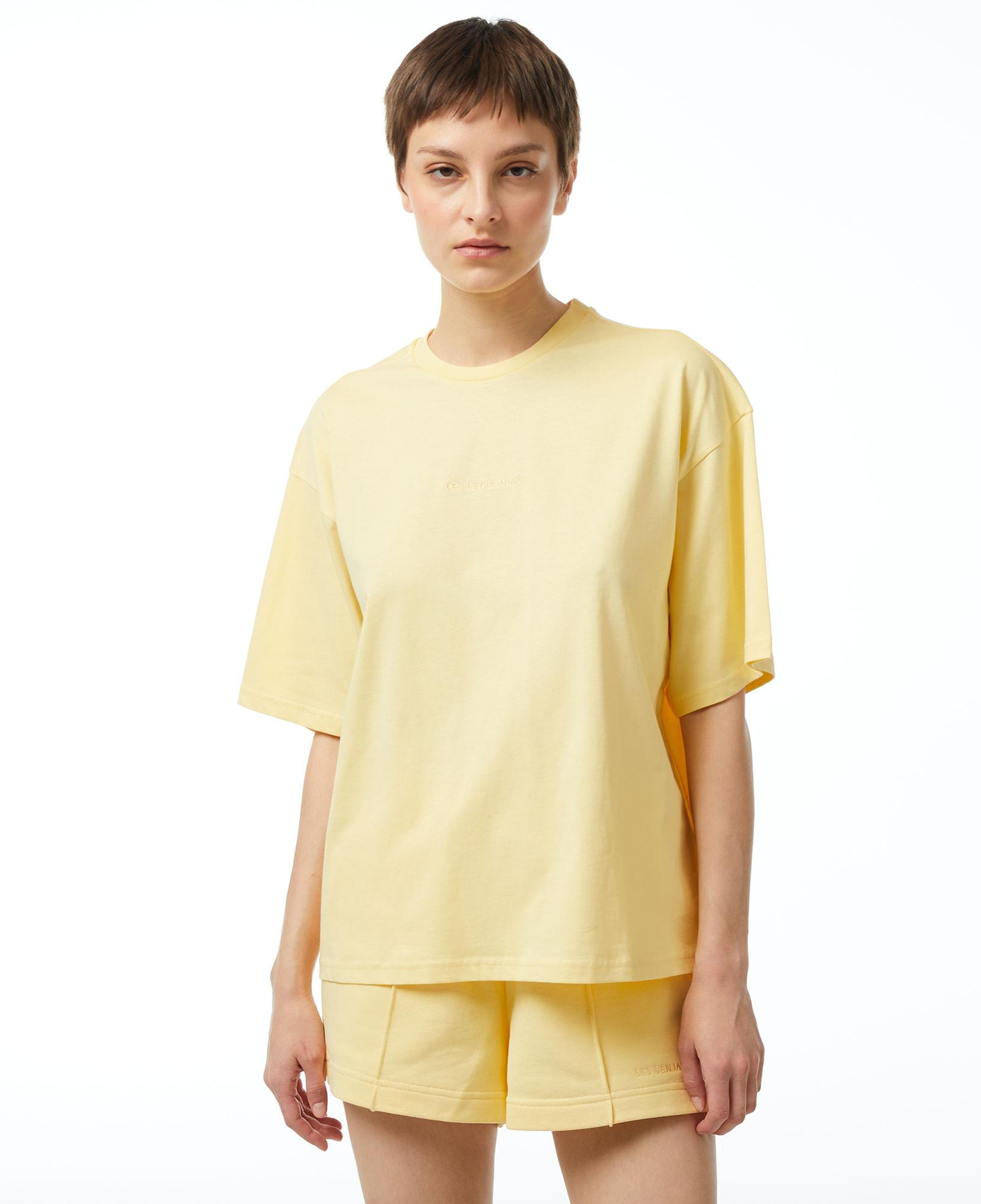 Les Benjamins 306 Kadın Sarı T-Shirt