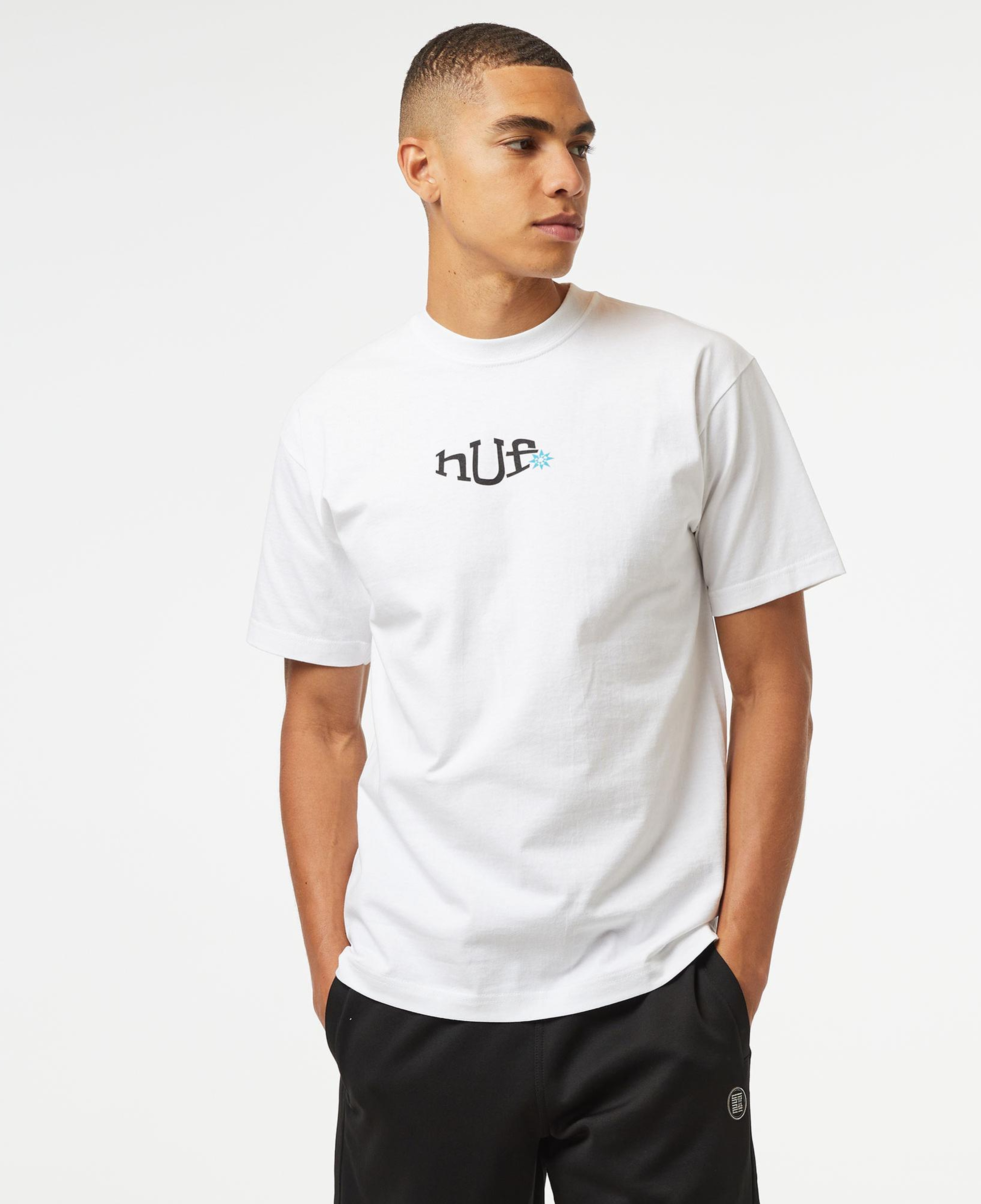 HUF Jazzy Grooves S/S Erkek Beyaz T-Shirt