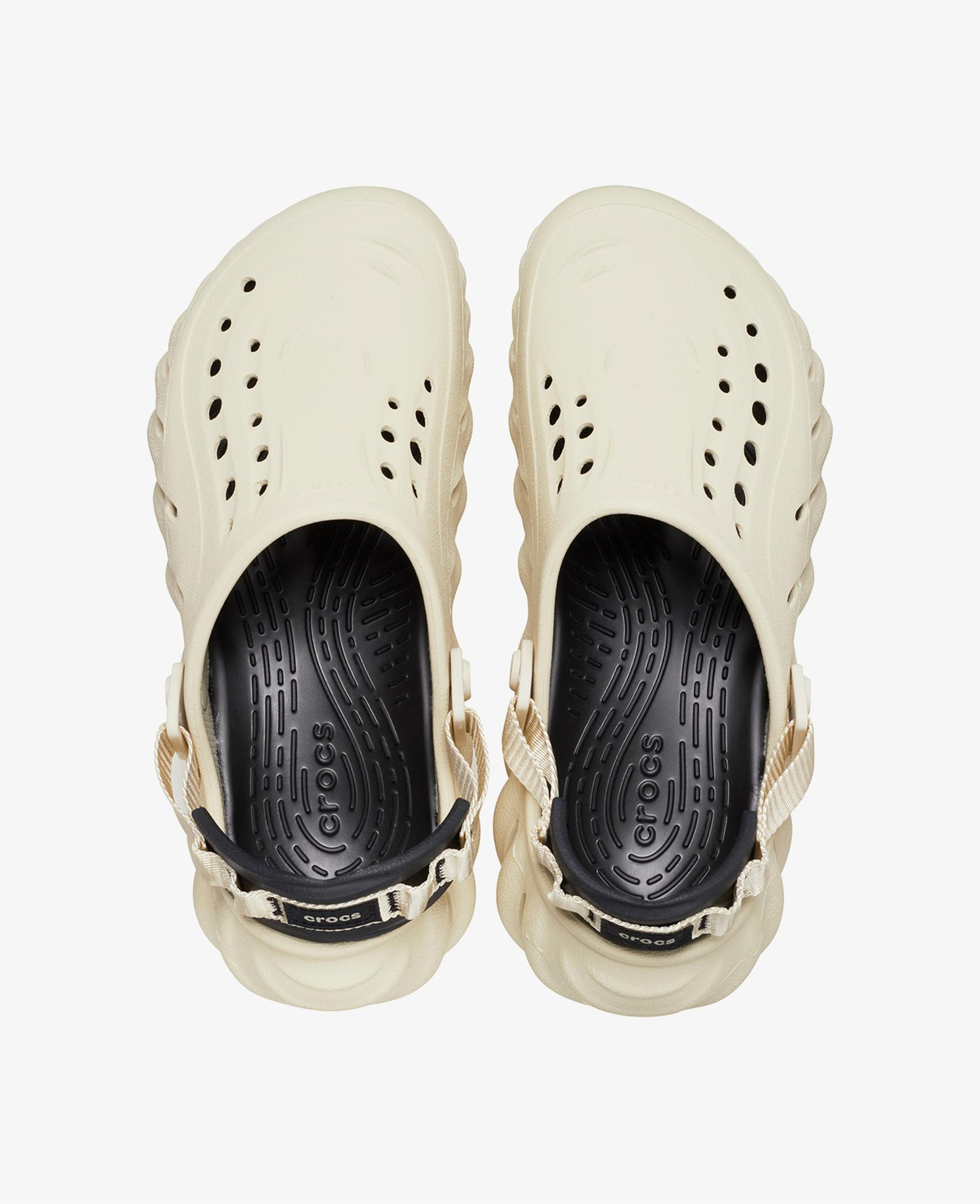 Crocs Echo Unisex Krem Terlik