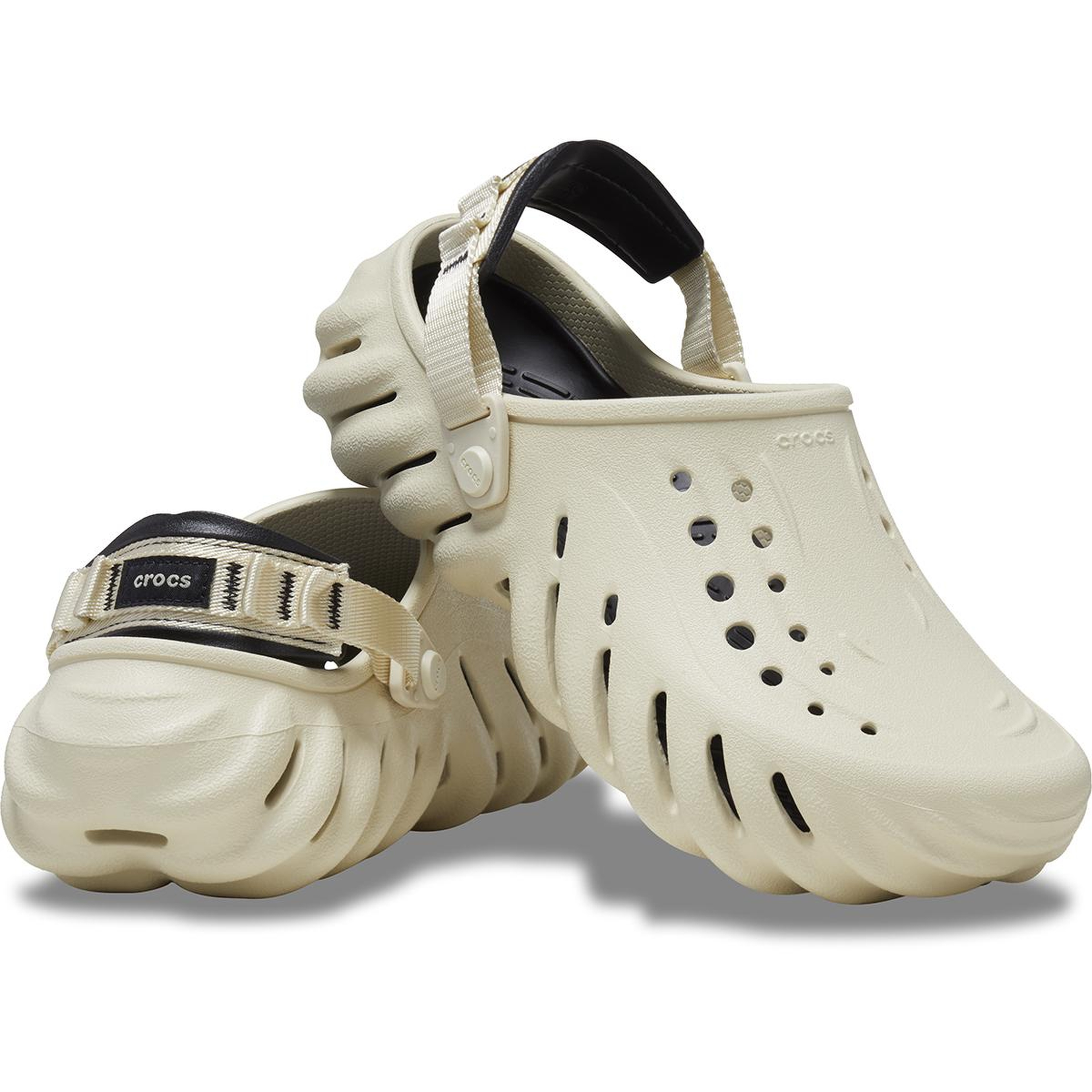 Crocs Echo Unisex Krem Terlik