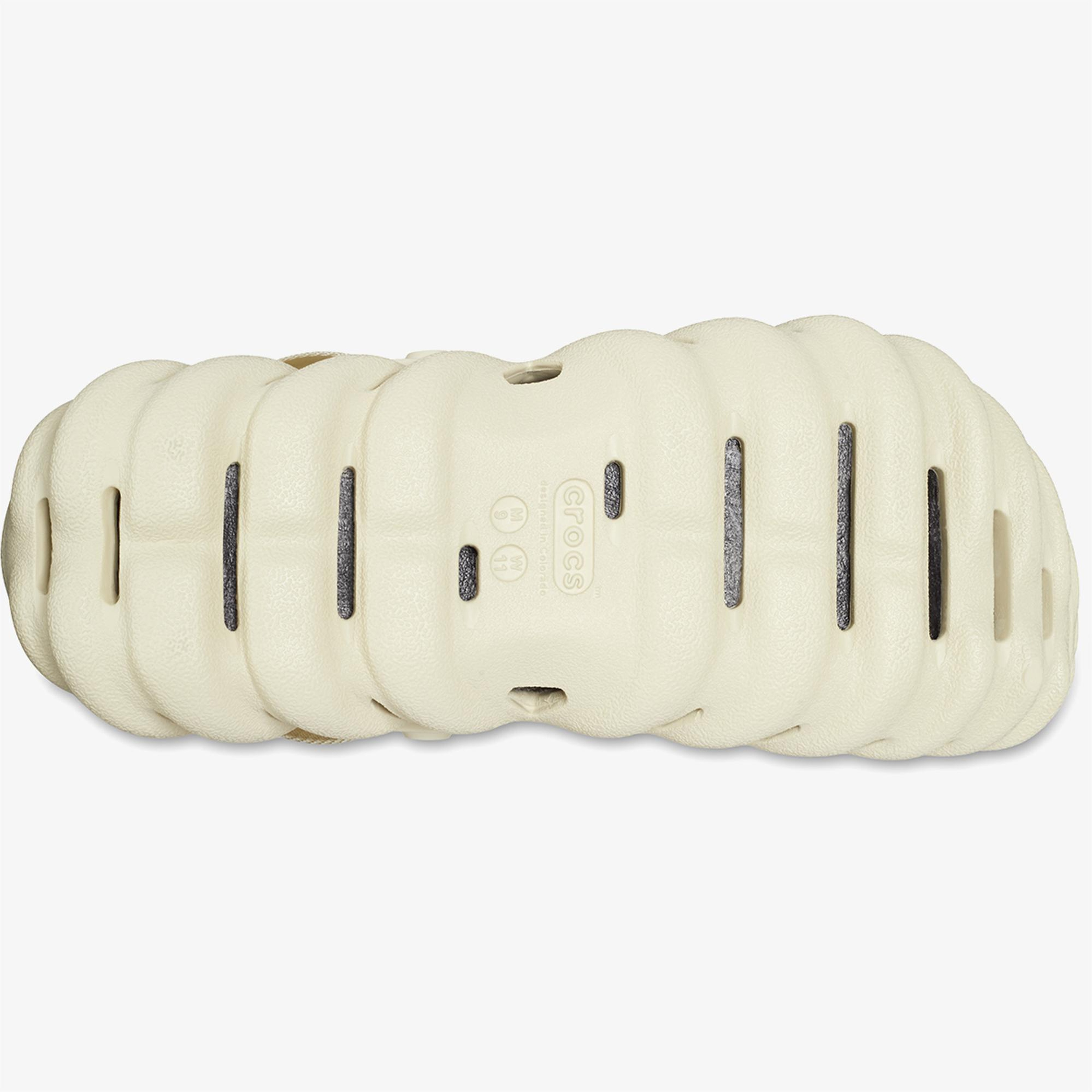 Crocs Echo Unisex Krem Terlik