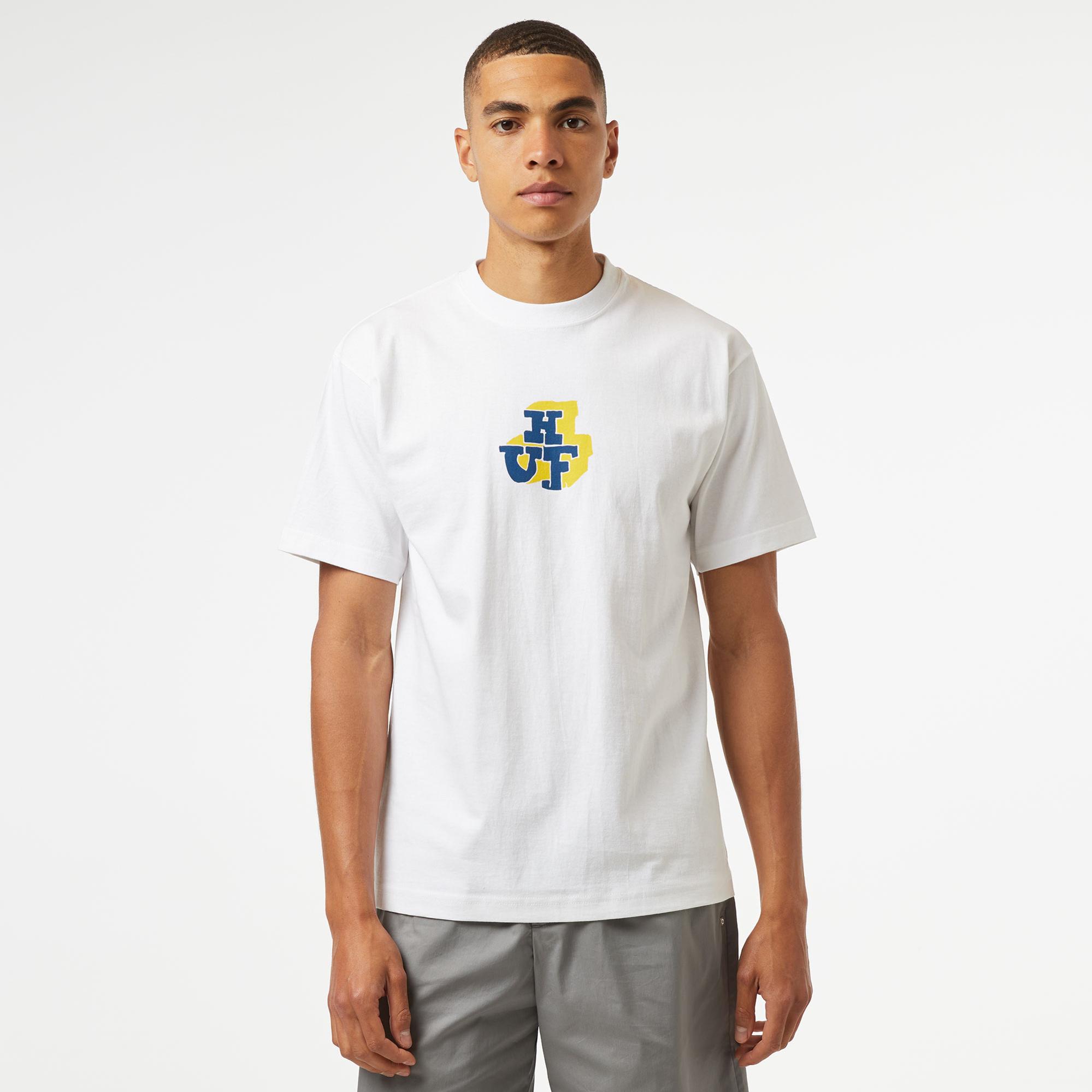 HUF Morex Remix S/S Erkek Beyaz T-Shirt