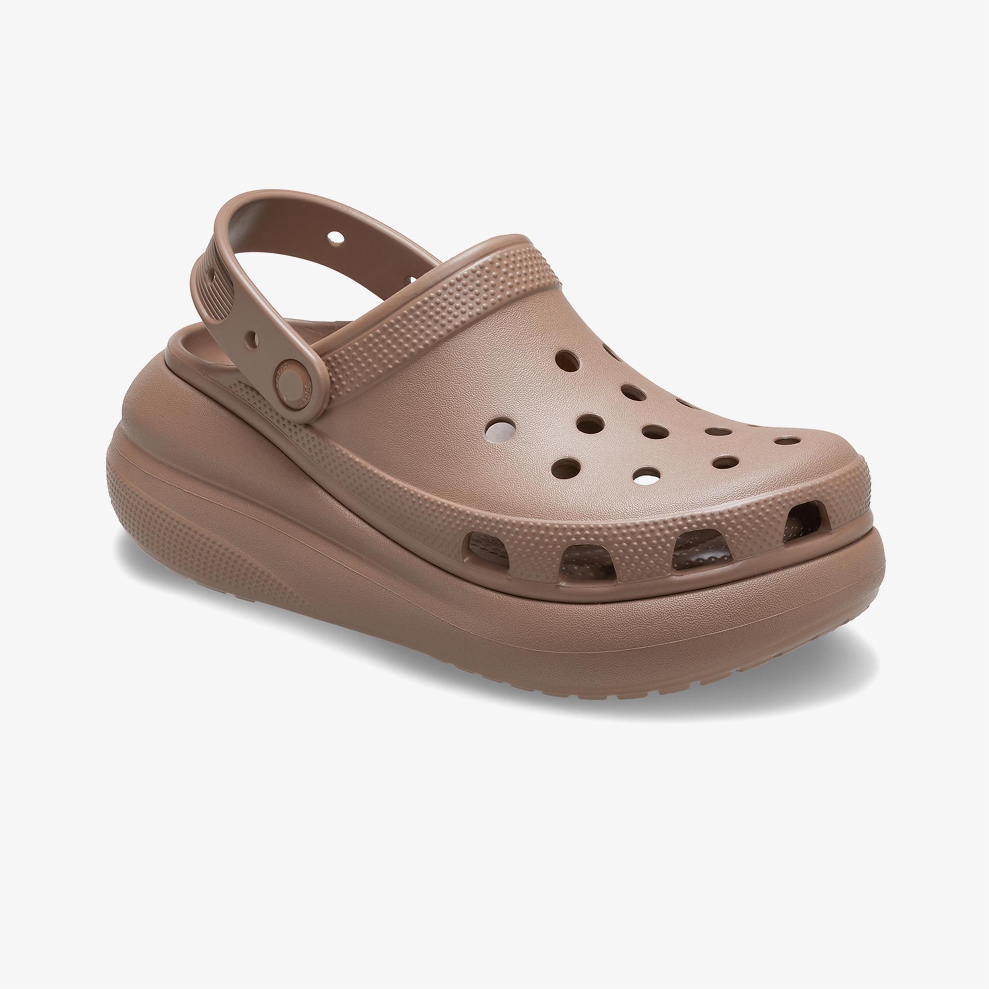Crocs Classic Crush Kadın Kahverengi Terlik